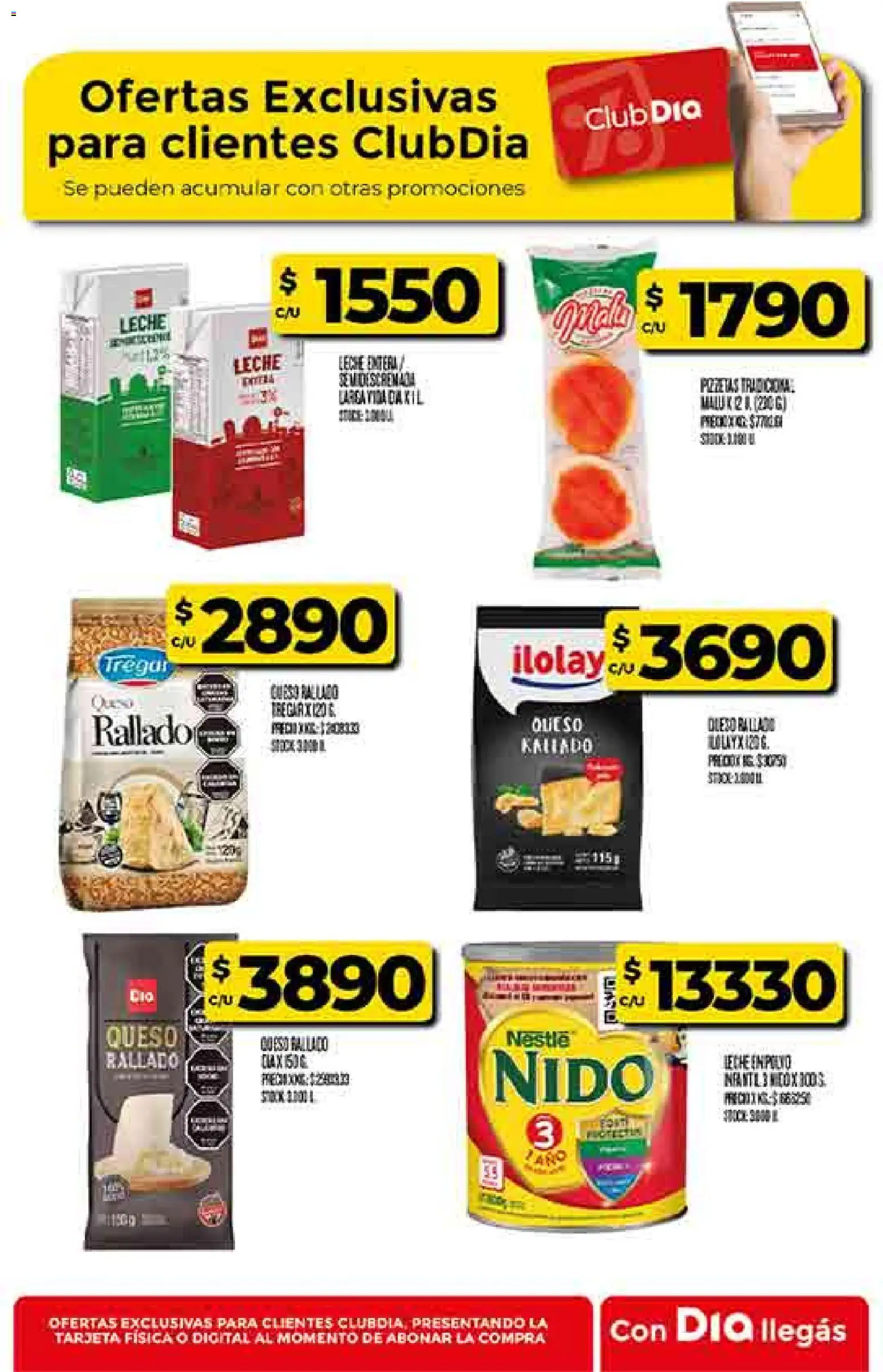 Dia - Ofertas - Salta y Jujuy │ válido desde el 19.11.2025 | Página: 44 | Productos: Leche, Queso