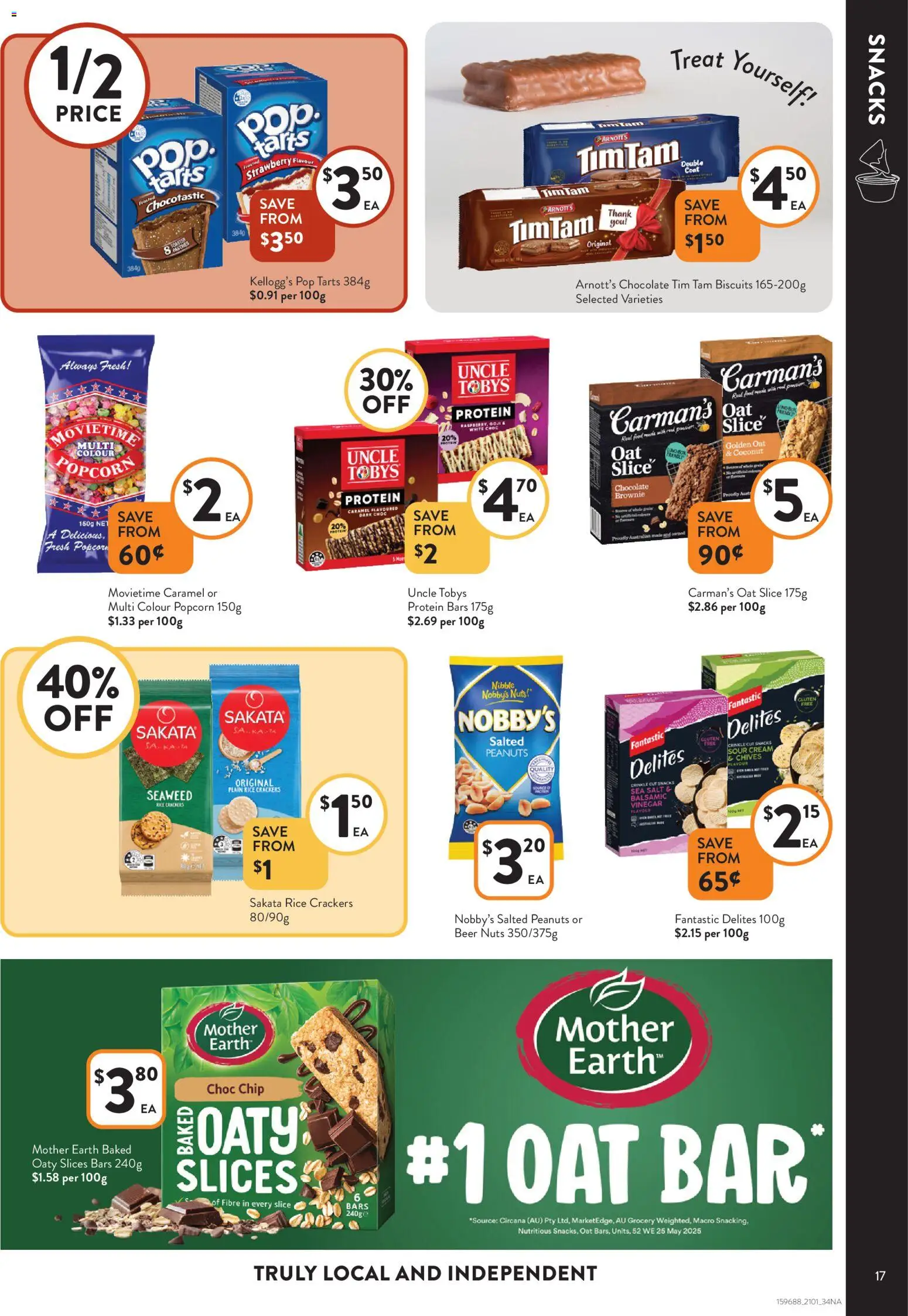 Foodworks catalogue - valid from 21.01.2026 | Page: 17 | Products: Beer, Nuts, Popcorn, Vinegar