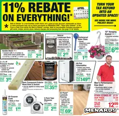 Preview of Menards weekly ads valid from 16.04.2026