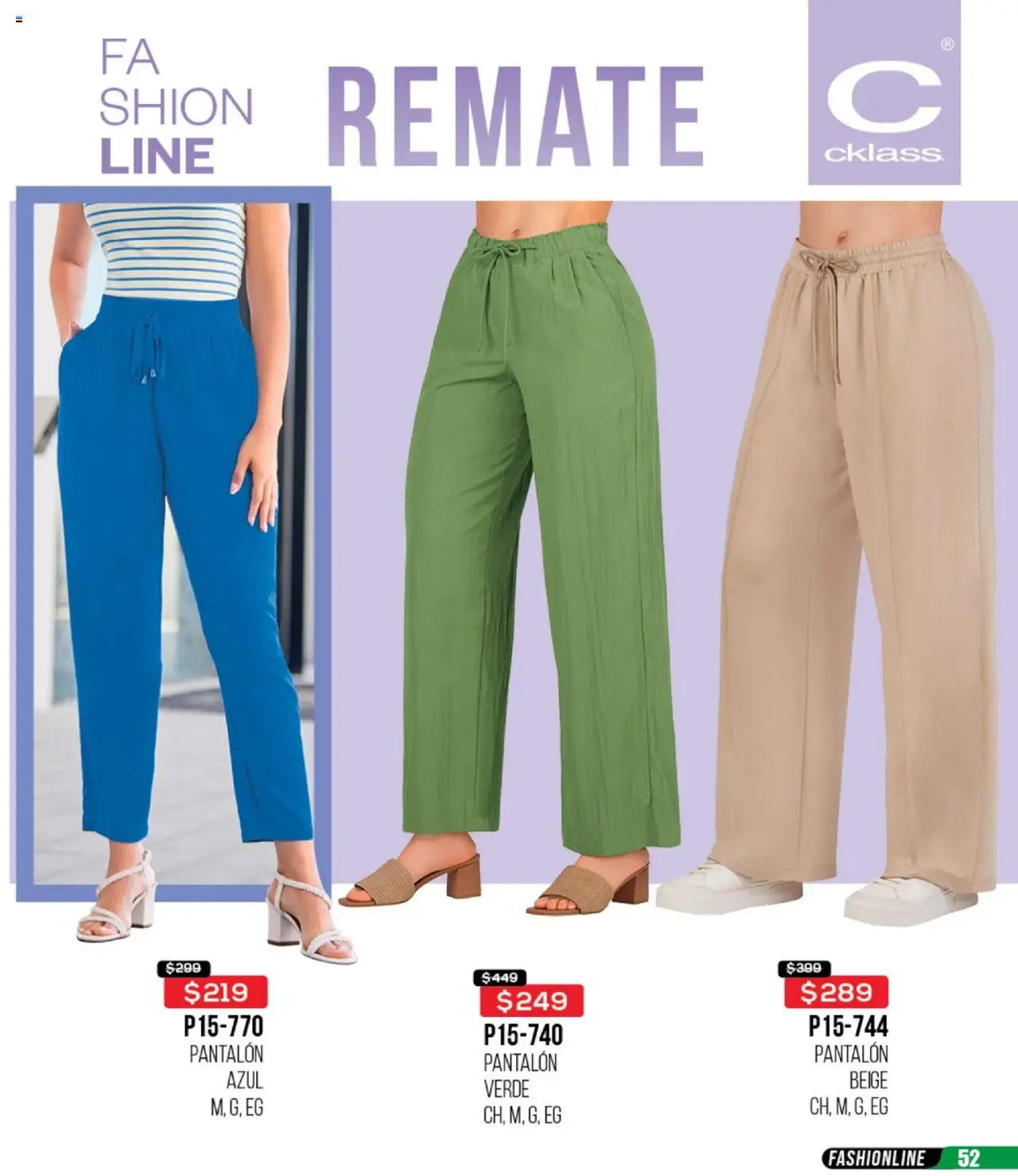 Nuevas ofertas de Cklass válidas en toda la República Mexicana desde el 13.08.2025. ¡Encuentra las mejores ofertas en Cklass - Catálogo Remate Total Ropa! | Página: 53