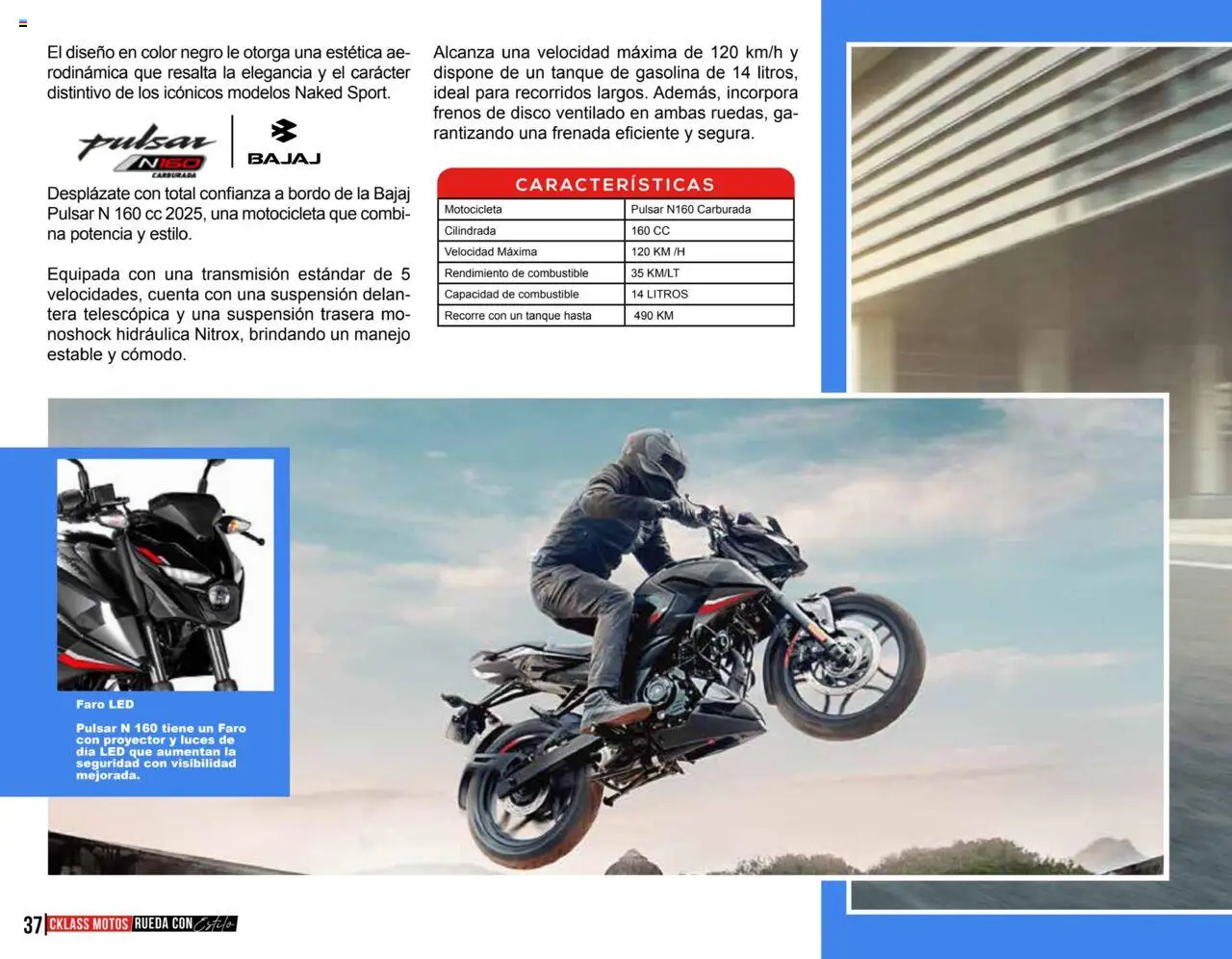 Nuevas ofertas de Cklass válidas en toda la República Mexicana desde el 18.06.2025. ¡Encuentra las mejores ofertas en Cklass catálogo Motos! | Página: 38 | Productos: Proyector, Disco