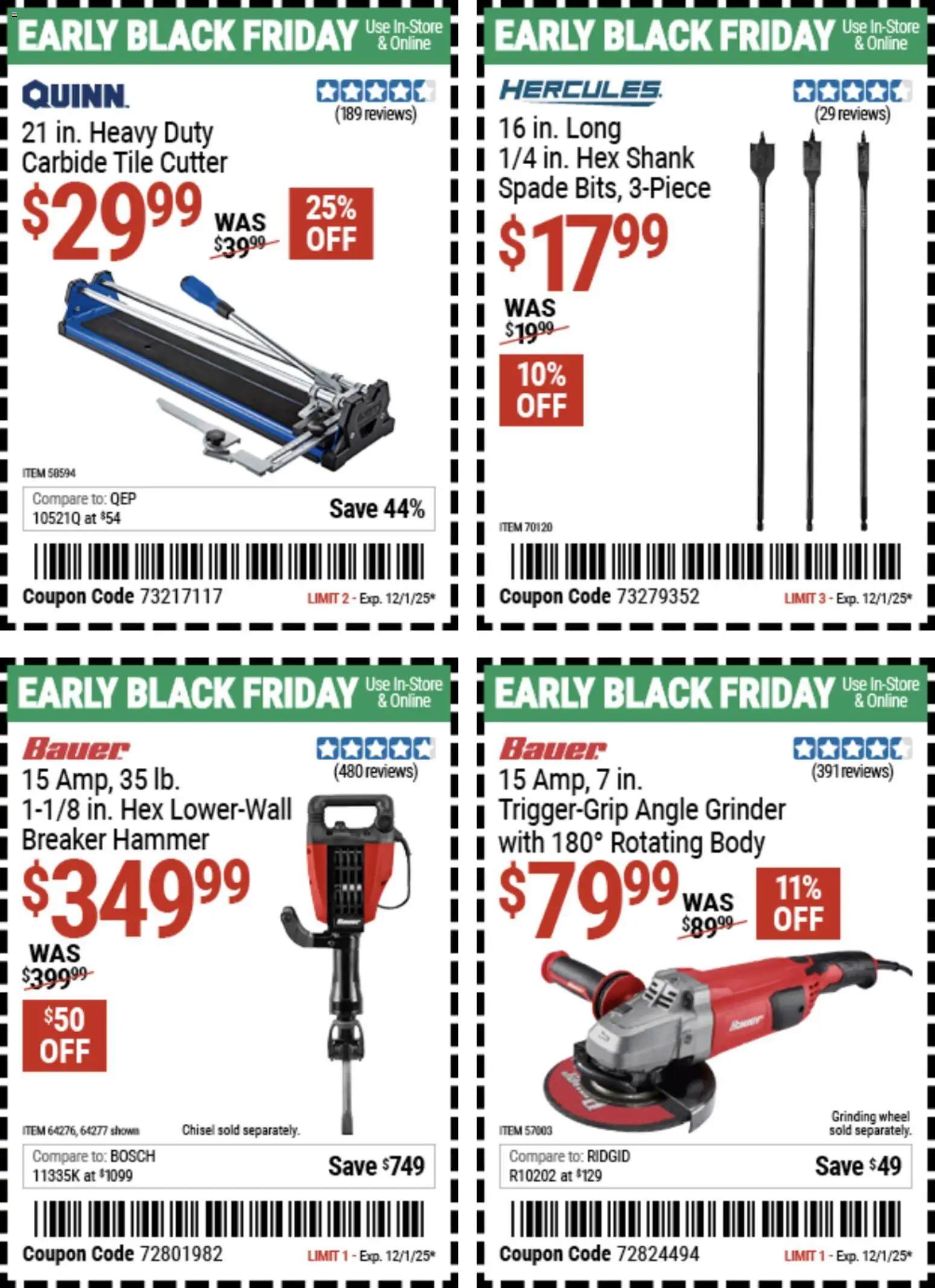 Harbor Freight Early Black Friday - valid from 10.11.2025 | Page: 25
