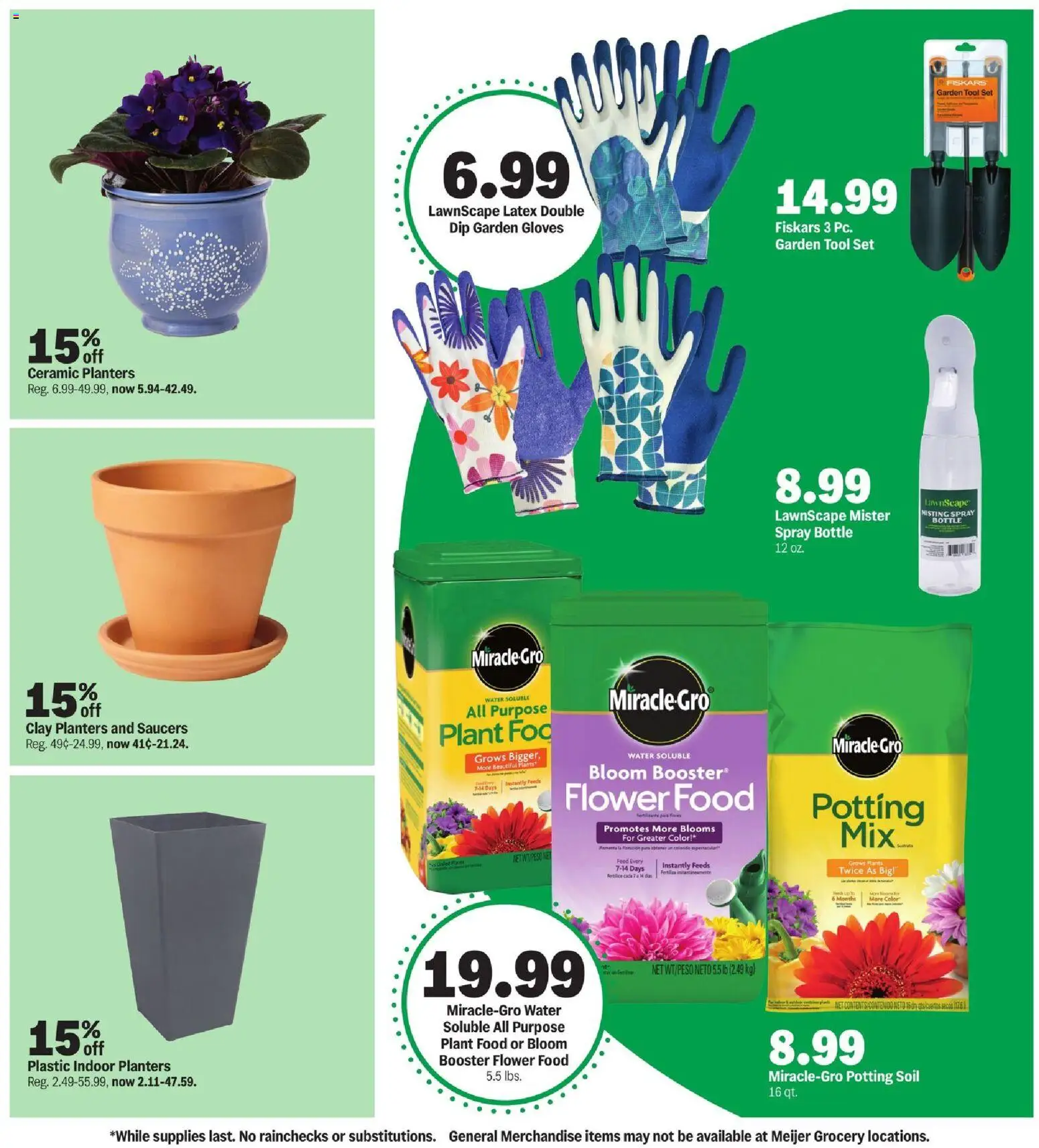 Meijer Deals - valid from 25.03.2026 | Page: 10 | Products: Pants, Water, Gloves