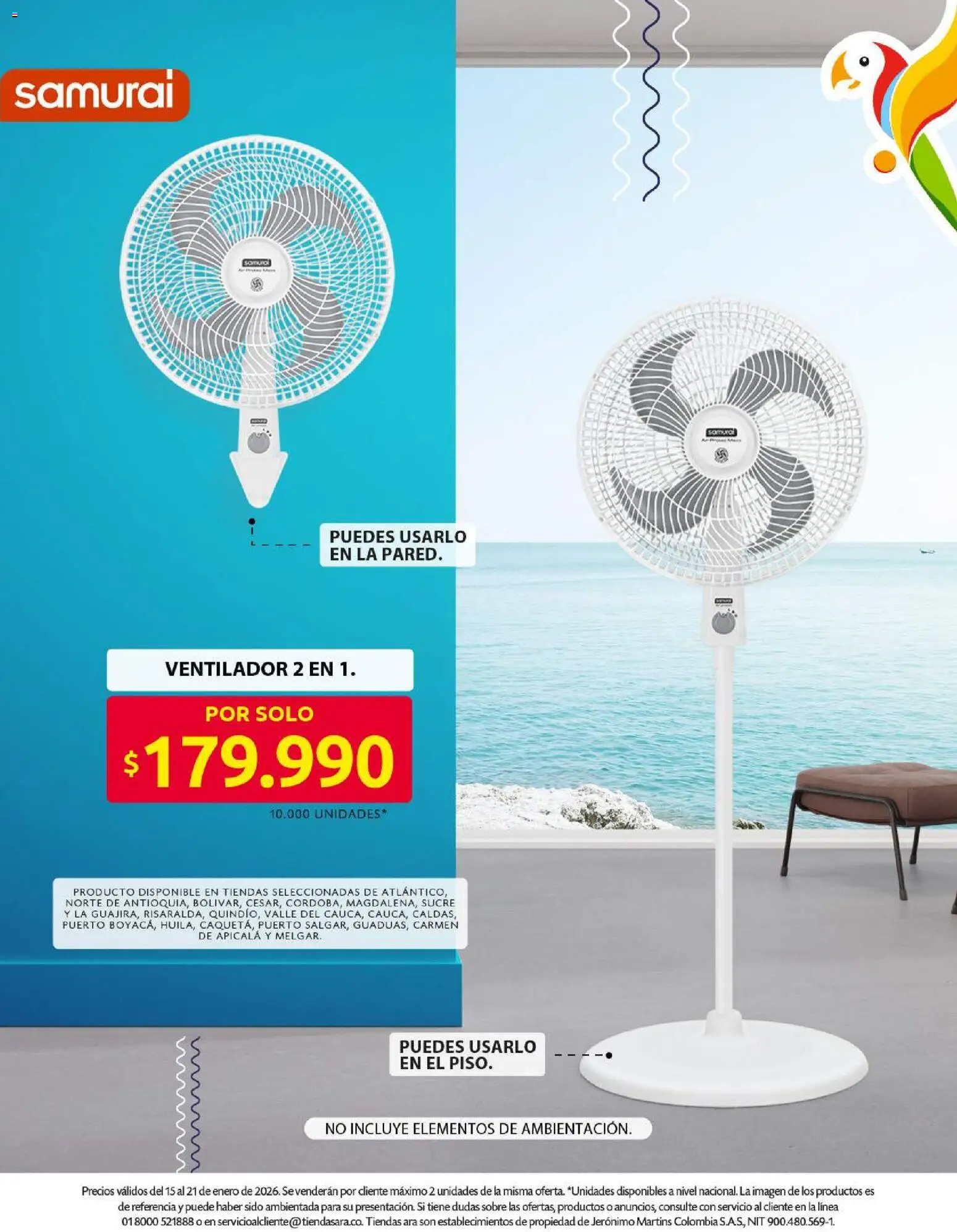 Ara revista - valida desde el 15.01.2026 | Página: 20 | Productos: Ventilador, Sobre