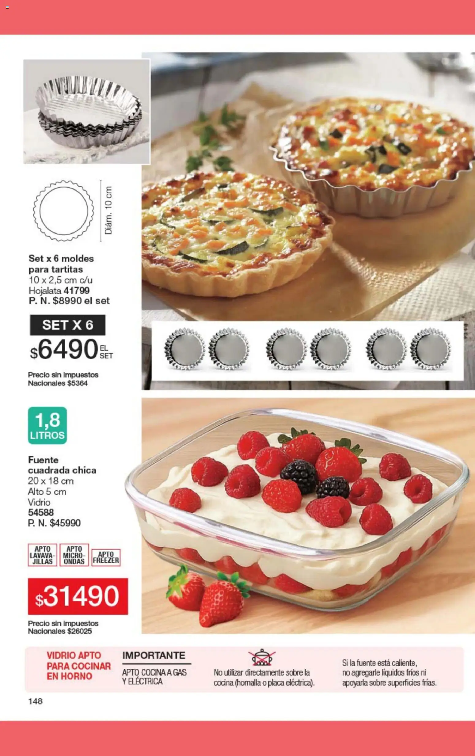 Gigot - CAMPAÑA 06 │ válido desde el 15.03.2026 | Página: 154 | Productos: Cocina, Sobre, Fuente, Freezer