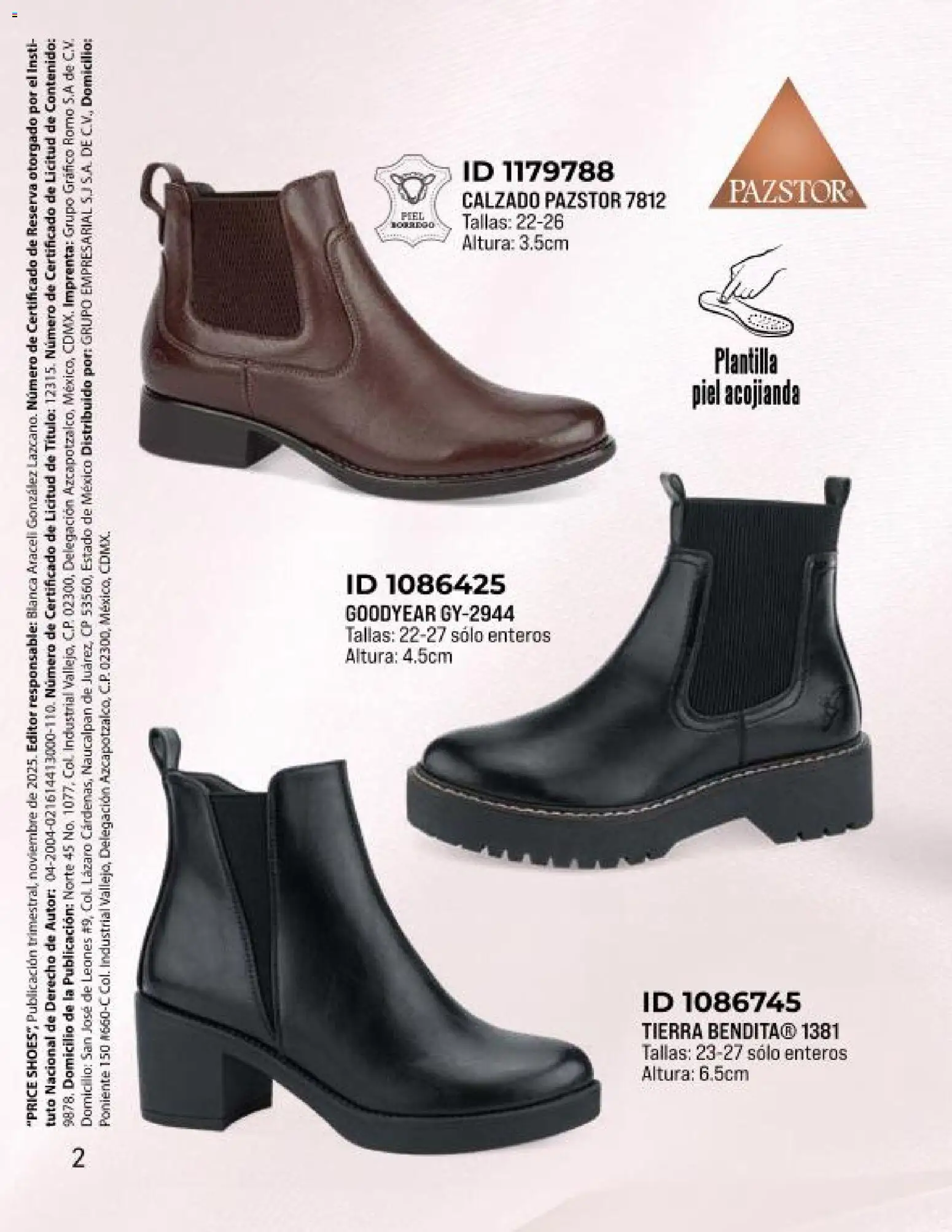 Nuevas ofertas de Price Shoes válidas en toda la República Mexicana desde el 27.11.2025. ¡Encuentra las mejores ofertas en Price Shoes catálogo Mini otoño / invierno! | Página: 2