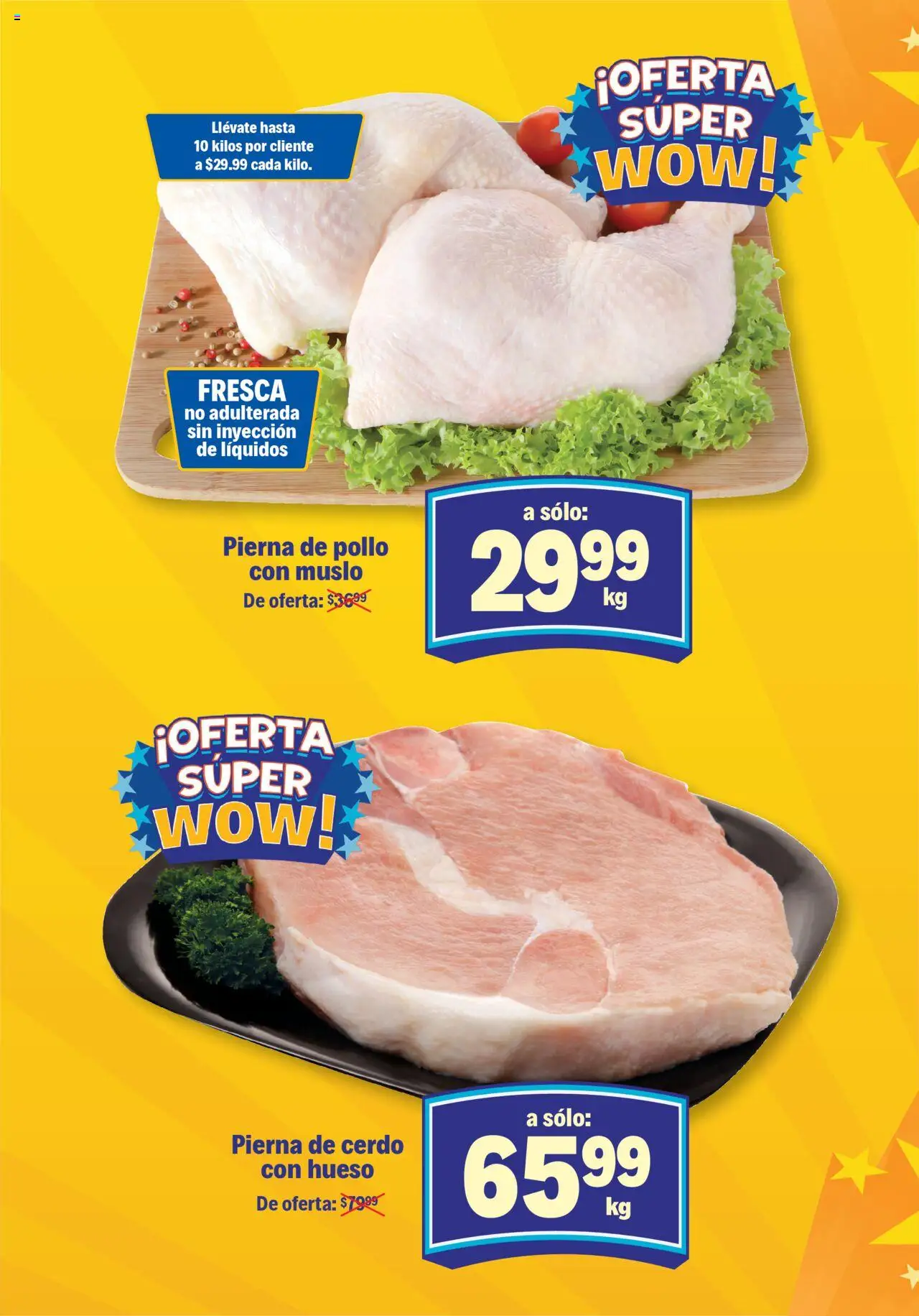 Nuevas ofertas de S-Mart válidas en toda la República Mexicana desde el 07.10.2025. ¡Encuentra las mejores ofertas en S-Mart - Folleto de Feria - Juarez! | Página: 1 | Productos: Pollo, Cerdo