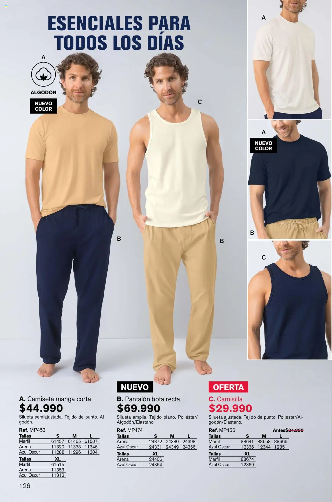 Leonisa revista - valida desde el 04.08.2025 | Página: 126 | Productos: Algodón, Camiseta
