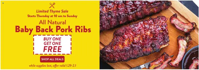 Preview of Fresh Thyme weekly ads valid from 28.01.2026