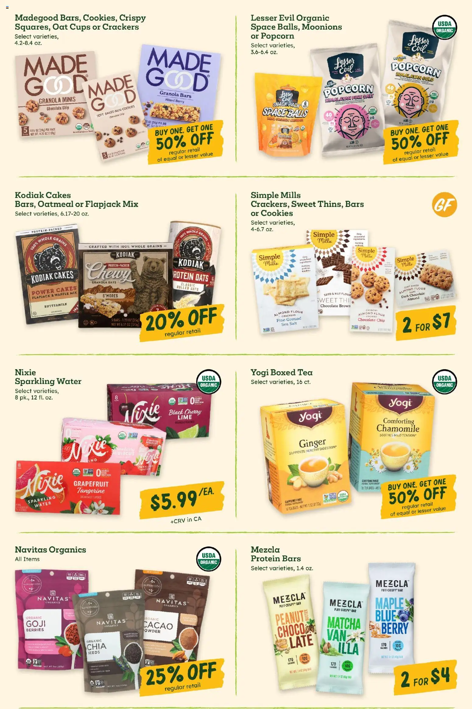 Sprouts Weekly Ad - valid from 31.12.2025 | Page: 12 | Products: Berries, Cookies, Water, Lime
