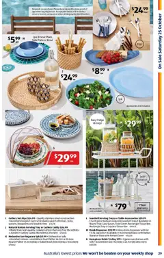 Preview of Catalogue Aldi - valid from 22.10.2025 | Page: 29 | Products: Table, Box, Salad, Trolley