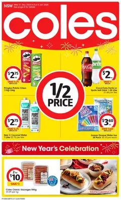 Preview of Coles Catalogue NSW - valid from 31.12.2025