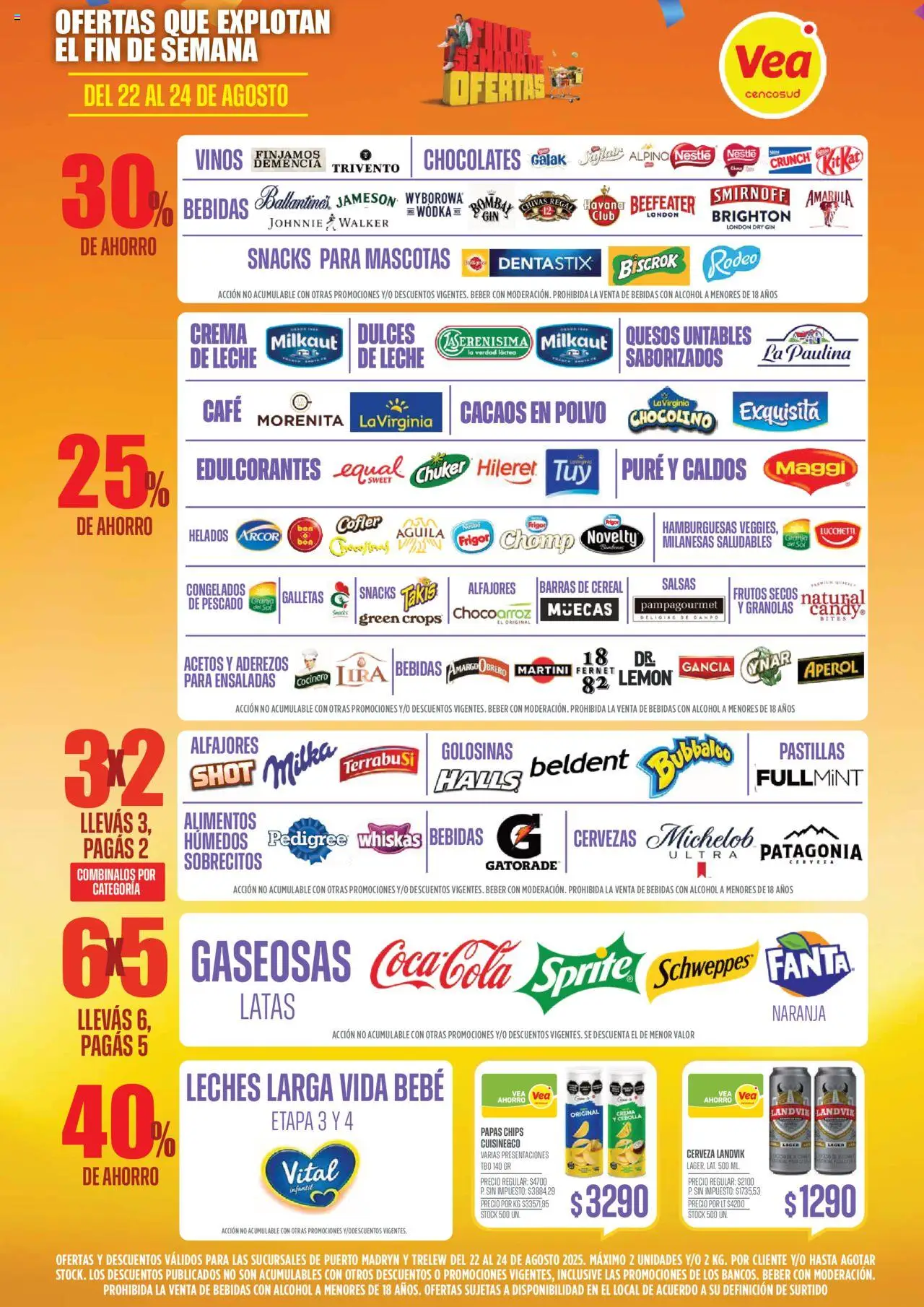 Vea ofertas - Trelew │ válido desde el 22.08.2025 | Página: 4 | Productos: Polvo, Café, Cerveza, Crema