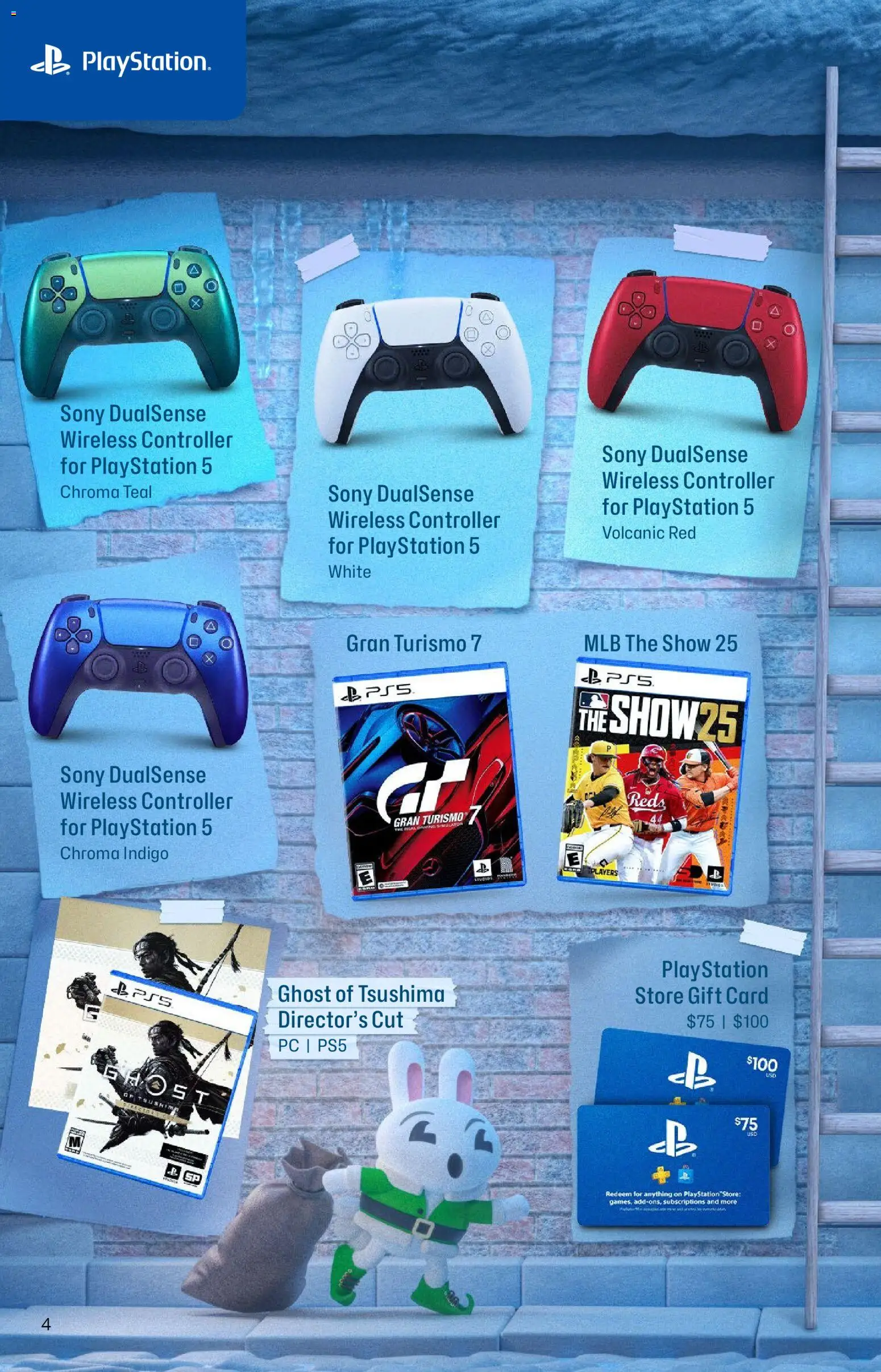 GameStop Holiday Gift Guide - valid from 01.11.2025 | Page: 4 | Products: Pc, Playstation