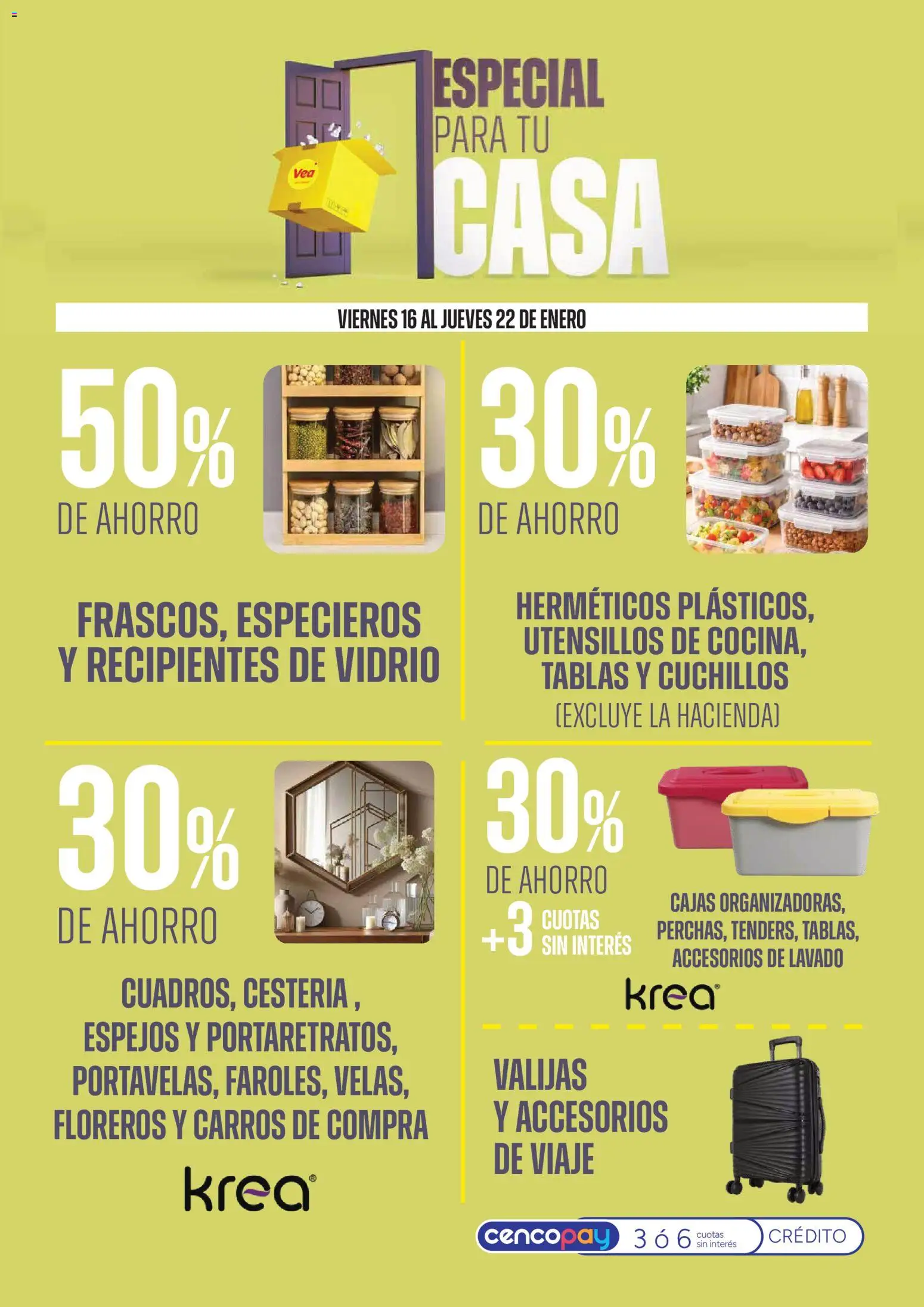 Vea - Ofertas especial para tu casa │ válido desde el 16.01.2026 | Página: 8