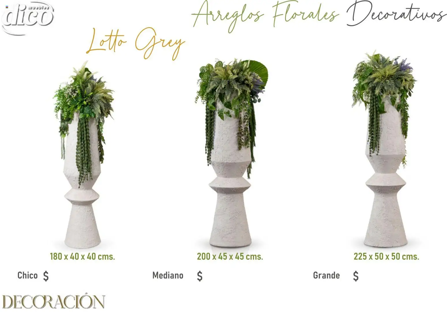 Nuevas ofertas de Muebles Dico válidas en toda la República Mexicana desde el 09.12.2025. ¡Encuentra las mejores ofertas en Muebles Dico catálogo Decoración! | Página: 28