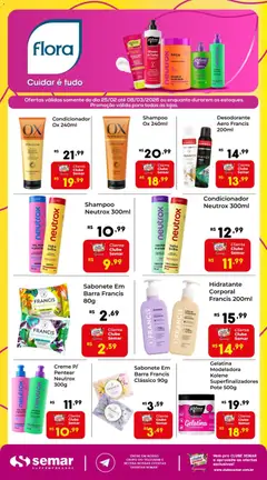 Semar Supermercado - Ofertas Flora - Pré-Visualização do folheto da loja Semar Supermercado, válido de 25.02.2026