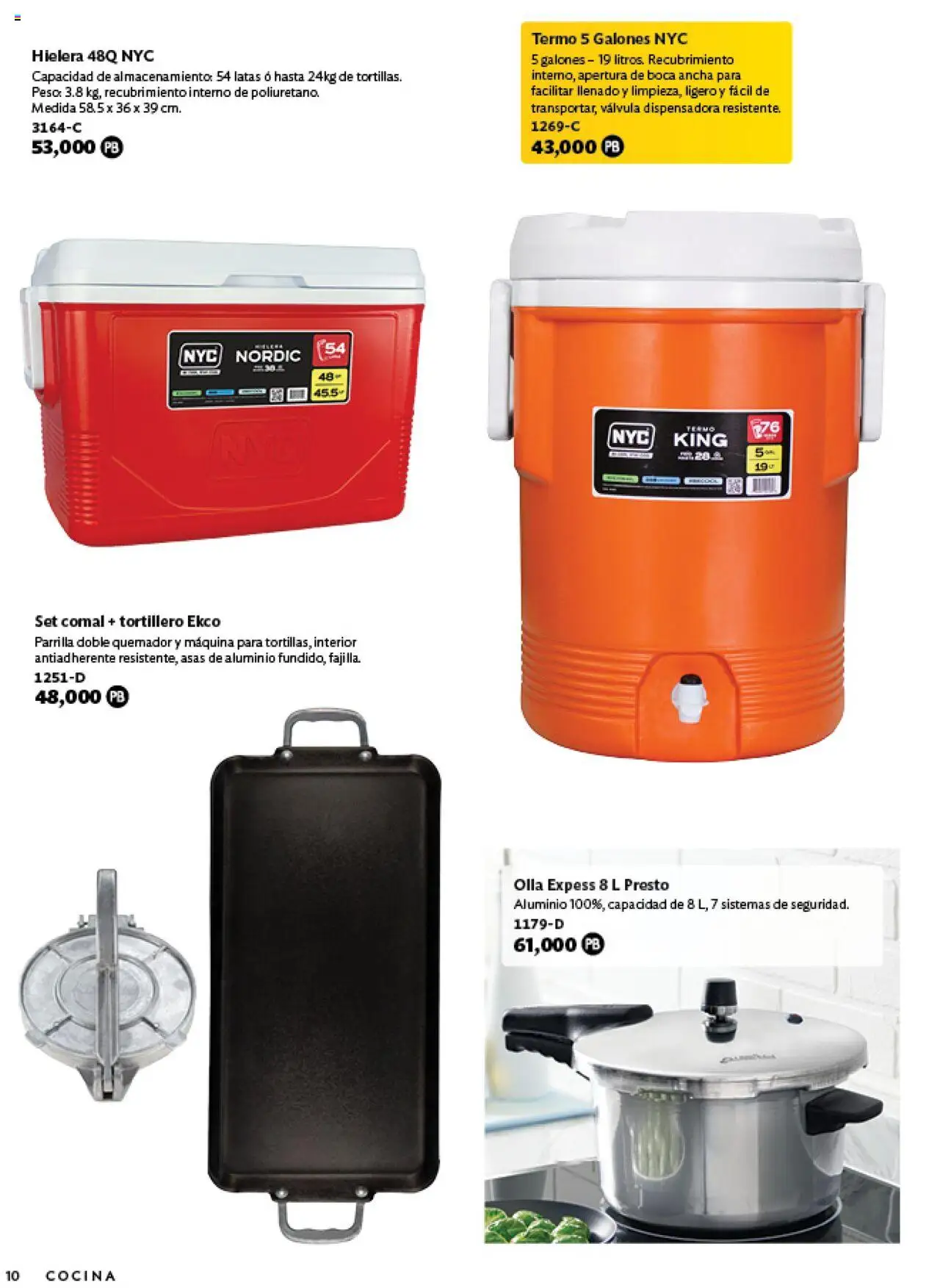 Nuevas ofertas de Betterware válidas en toda la República Mexicana desde el 03.06.2025. ¡Encuentra las mejores ofertas en Betterware catálogo Oportunidades! | Página: 34 | Productos: Quemador, Válvula, Termo, Olla