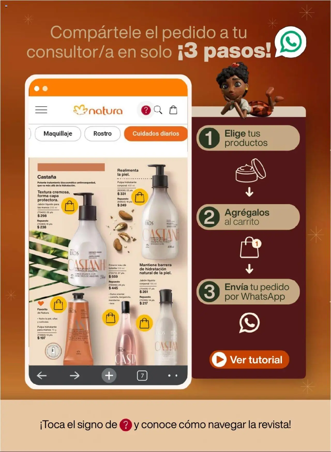 Catálogo Natura válido desde 03.10.2025 | Página: 2 | Productos: Jabón, Maquillaje