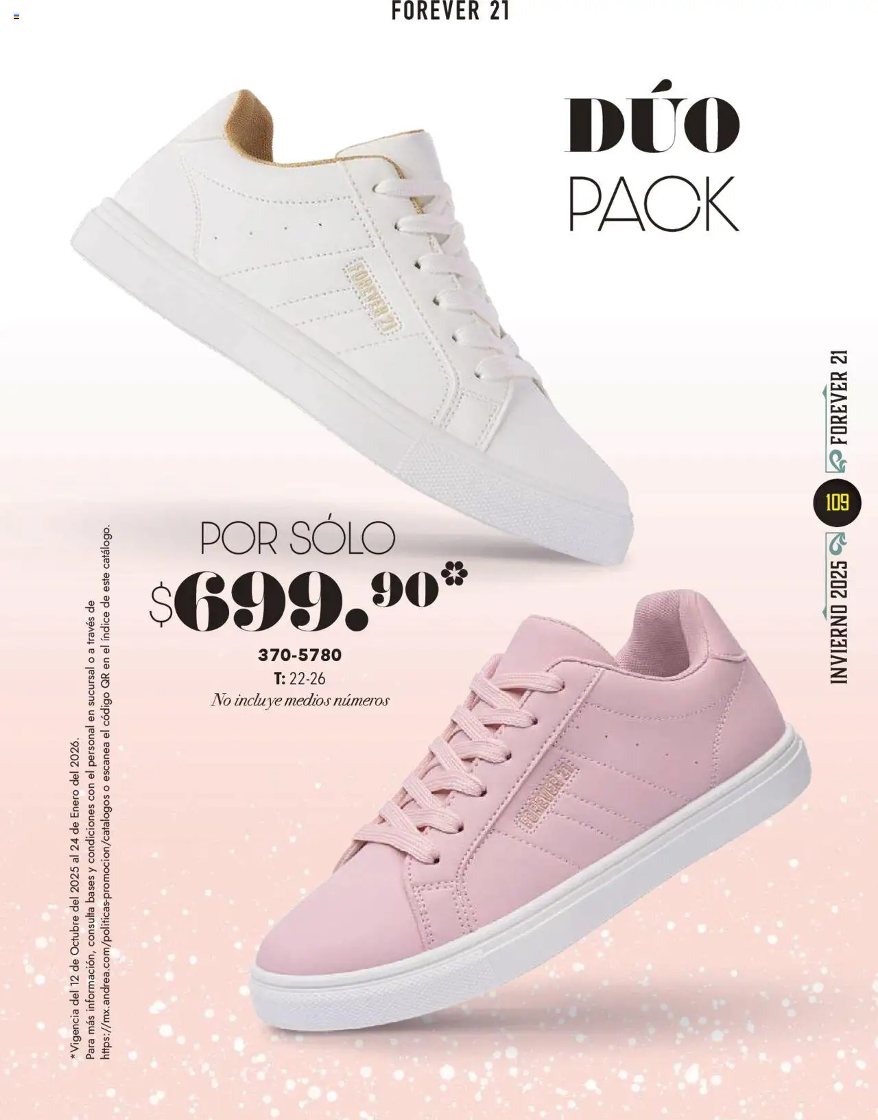 Nuevas ofertas de Andrea válidas en toda la República Mexicana desde el 13.10.2025. ¡Encuentra las mejores ofertas en Andrea - Catálogo Invierno! | Página: 109