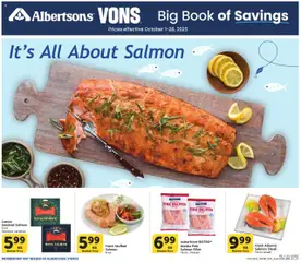 Preview of Vons weekly ads valid from 01.10.2025