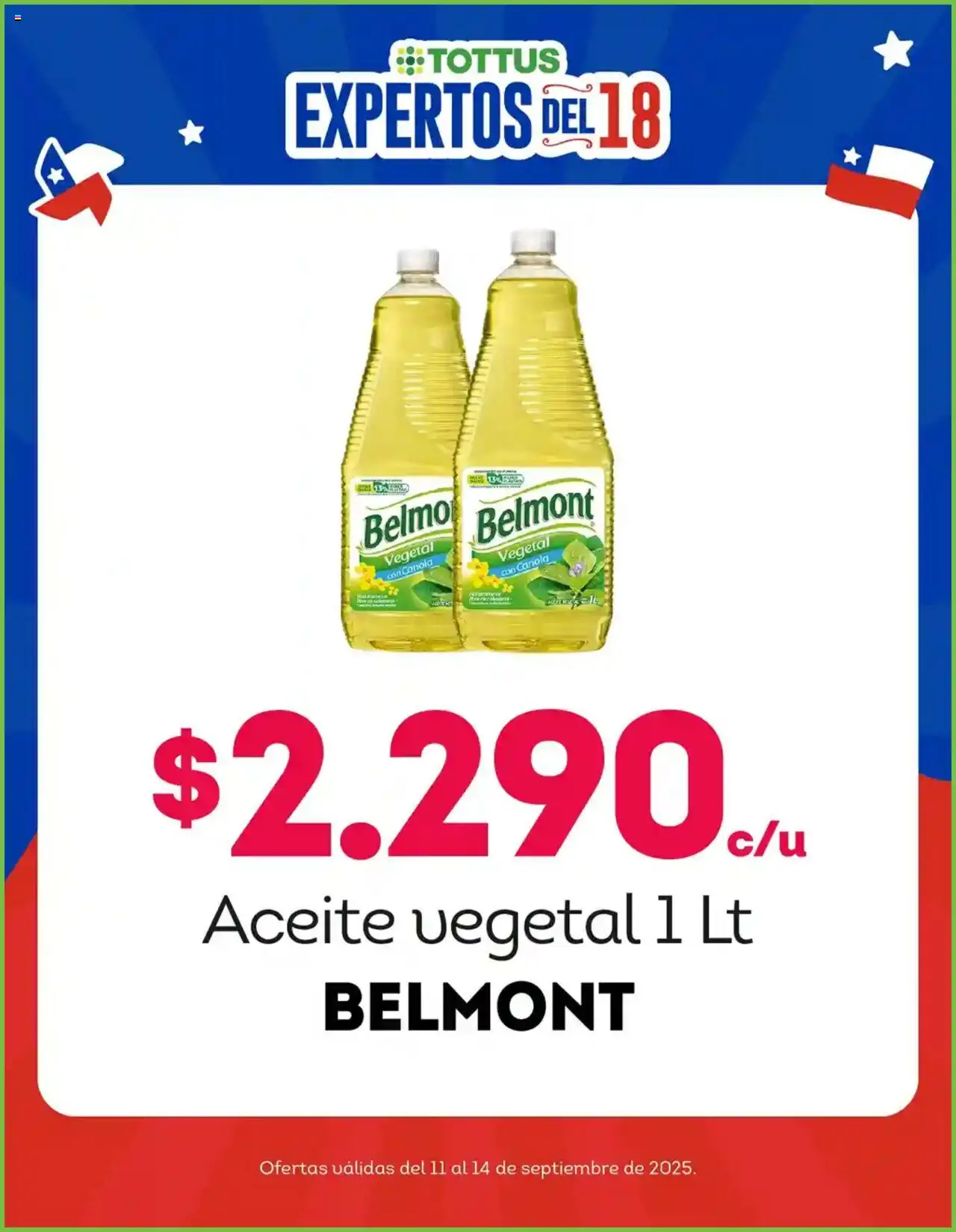 Tottus ofertas  │ válido desde el 12.09.2025 | Página: 7 | Productos: Aceite