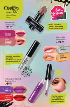 Jequiti Folheto - válido de 17.07.2025 | Página: 44 | Produtos: Blush, Batom, Gloss labial, Multifuncional