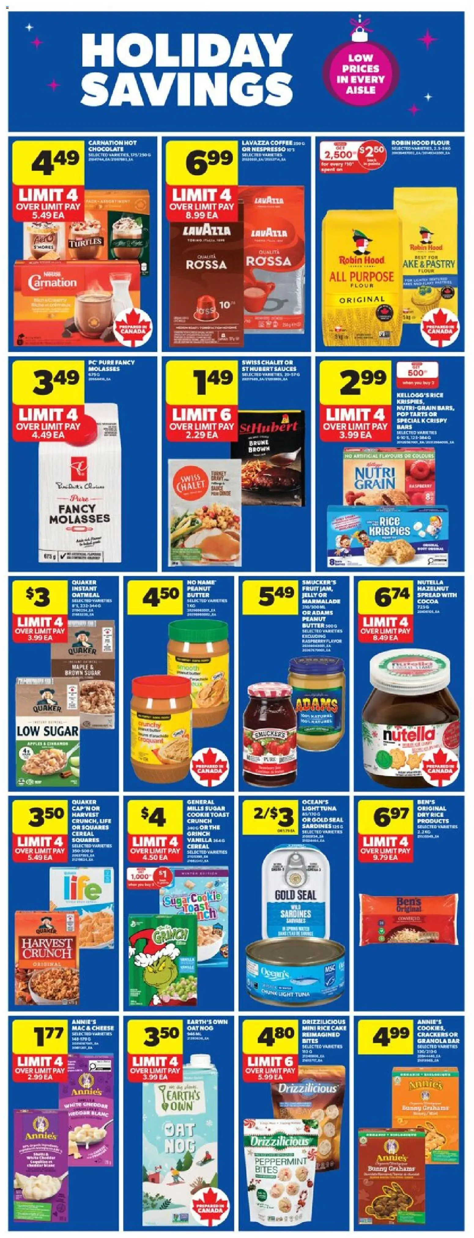 Real Canadian Superstore flyer valid from 11.12.2025 | Page: 21 | Products: Rice, Butter, Coffee, Chocolate