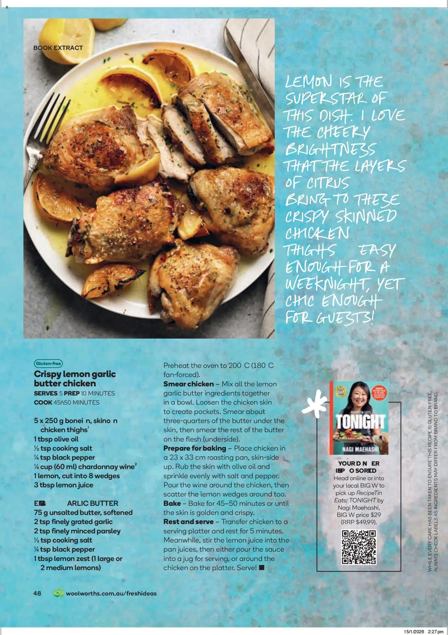 Woolworths catalogue - valid from 01.03.2026 | Page: 48 | Products: Butter, Juice, Garlic, Parsley