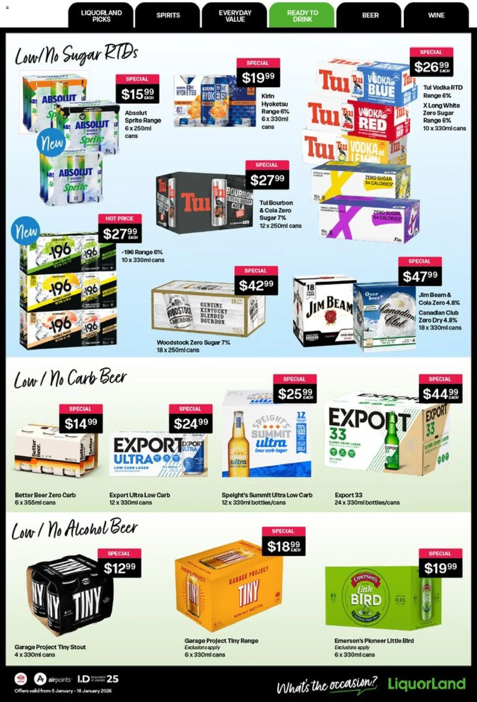 Liquorland catalogue from 05.01.2026 | Page: 10