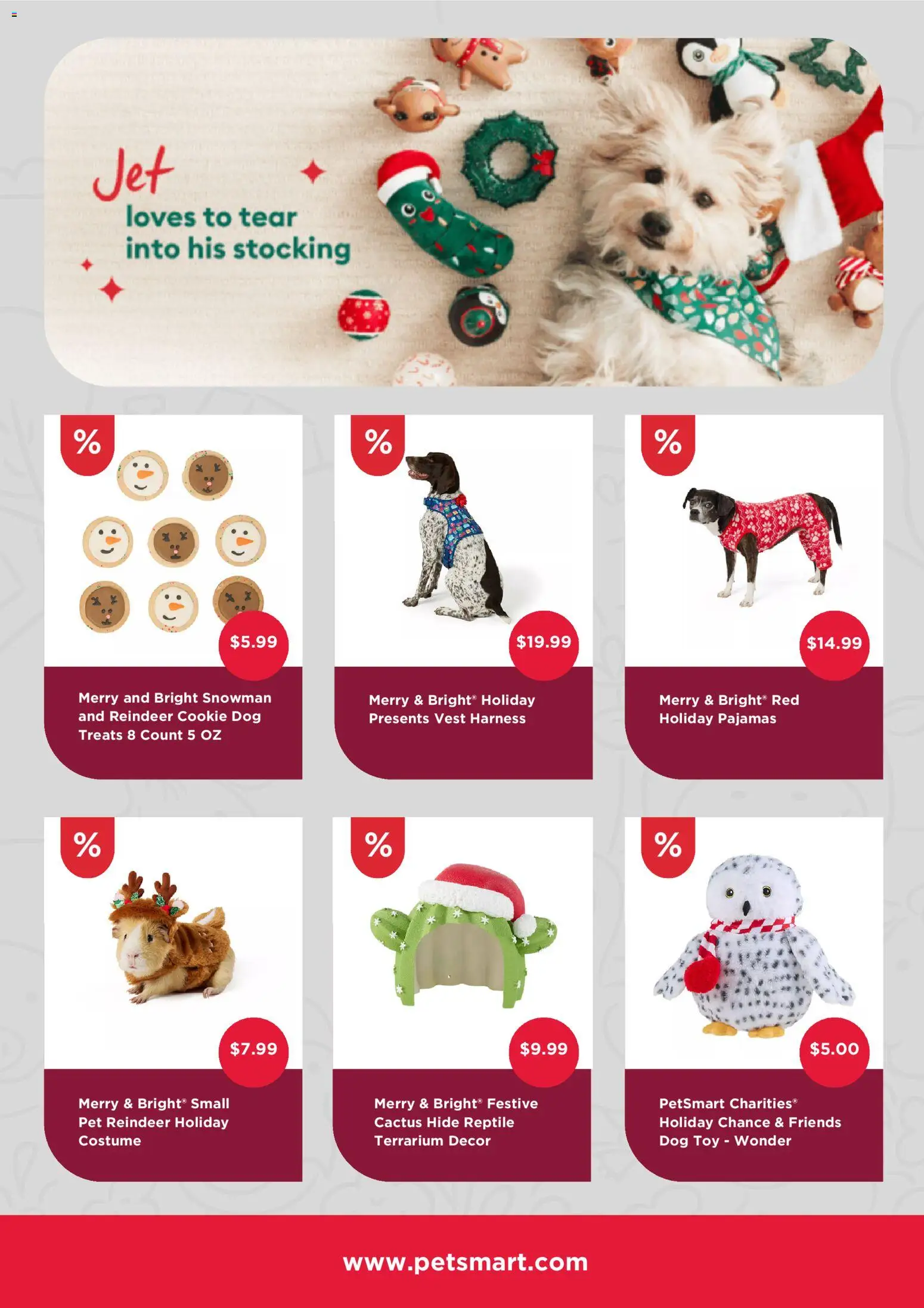 Petsmart Weekly Ad - valid from 15.12.2025 | Page: 3 | Products: Terrarium, Vest, Pajamas