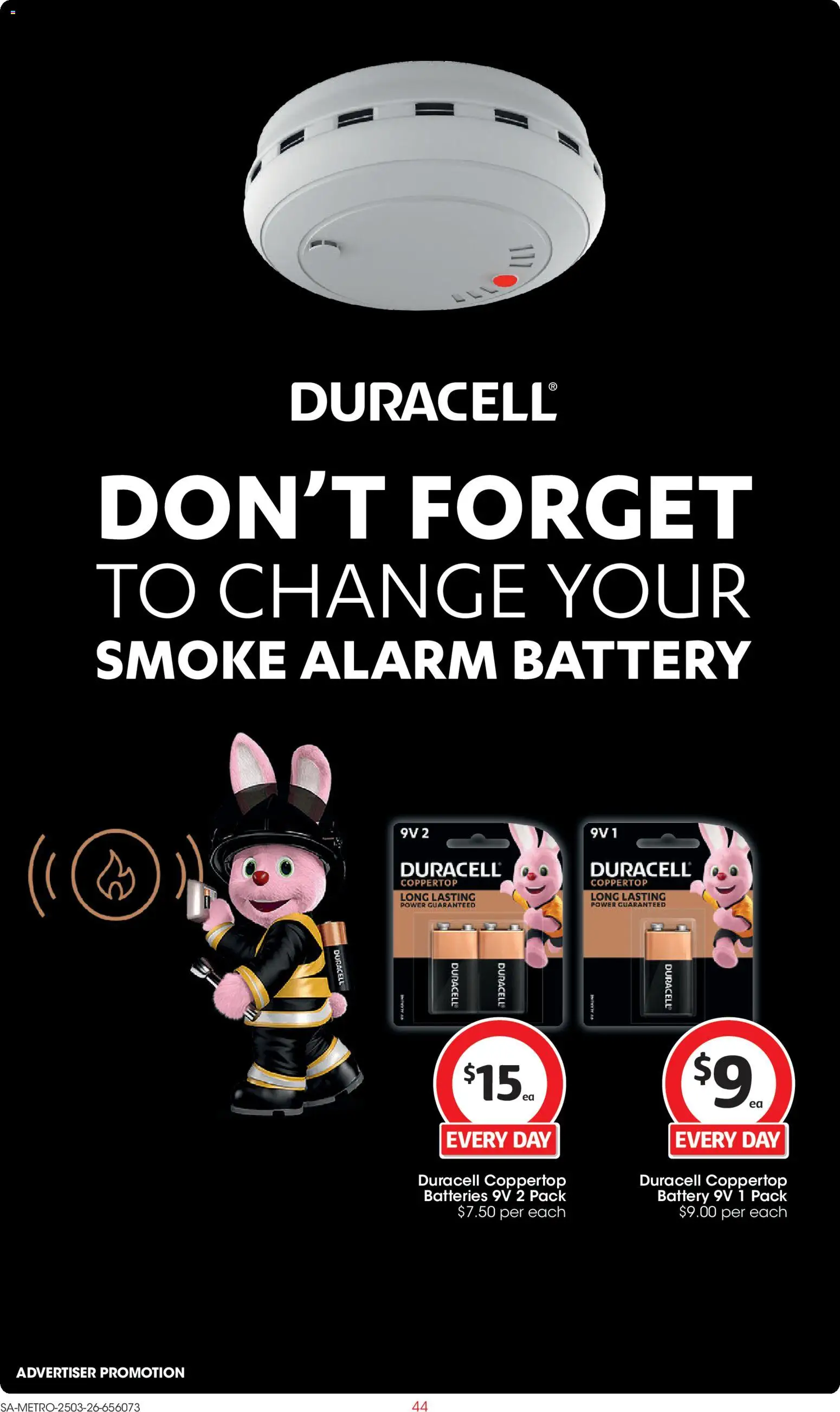 Coles catalogue - valid from 25.03.2026 | Page: 44 | Products: Battery, Batteries