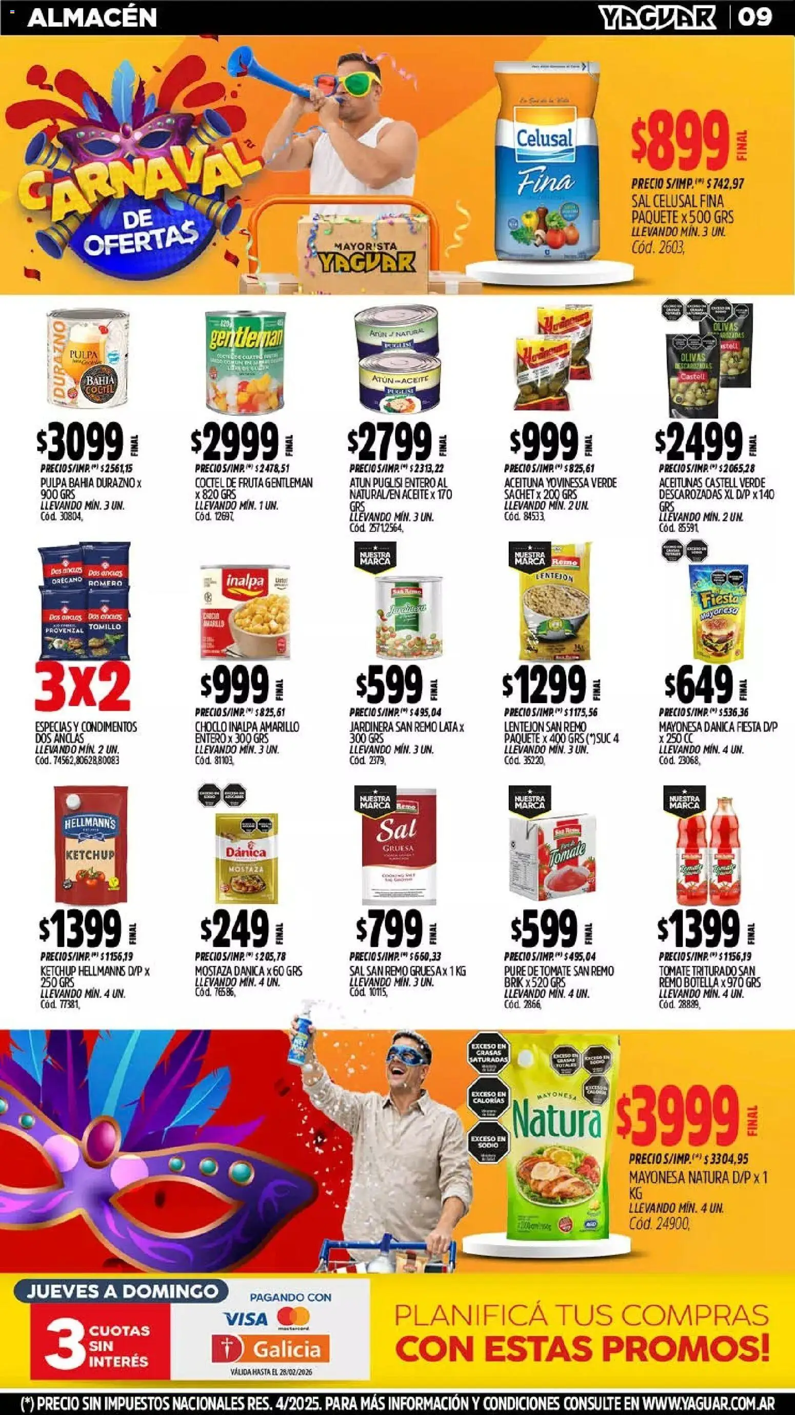 Yaguar catálogo │ válido desde el 09.02.2026 | Página: 9