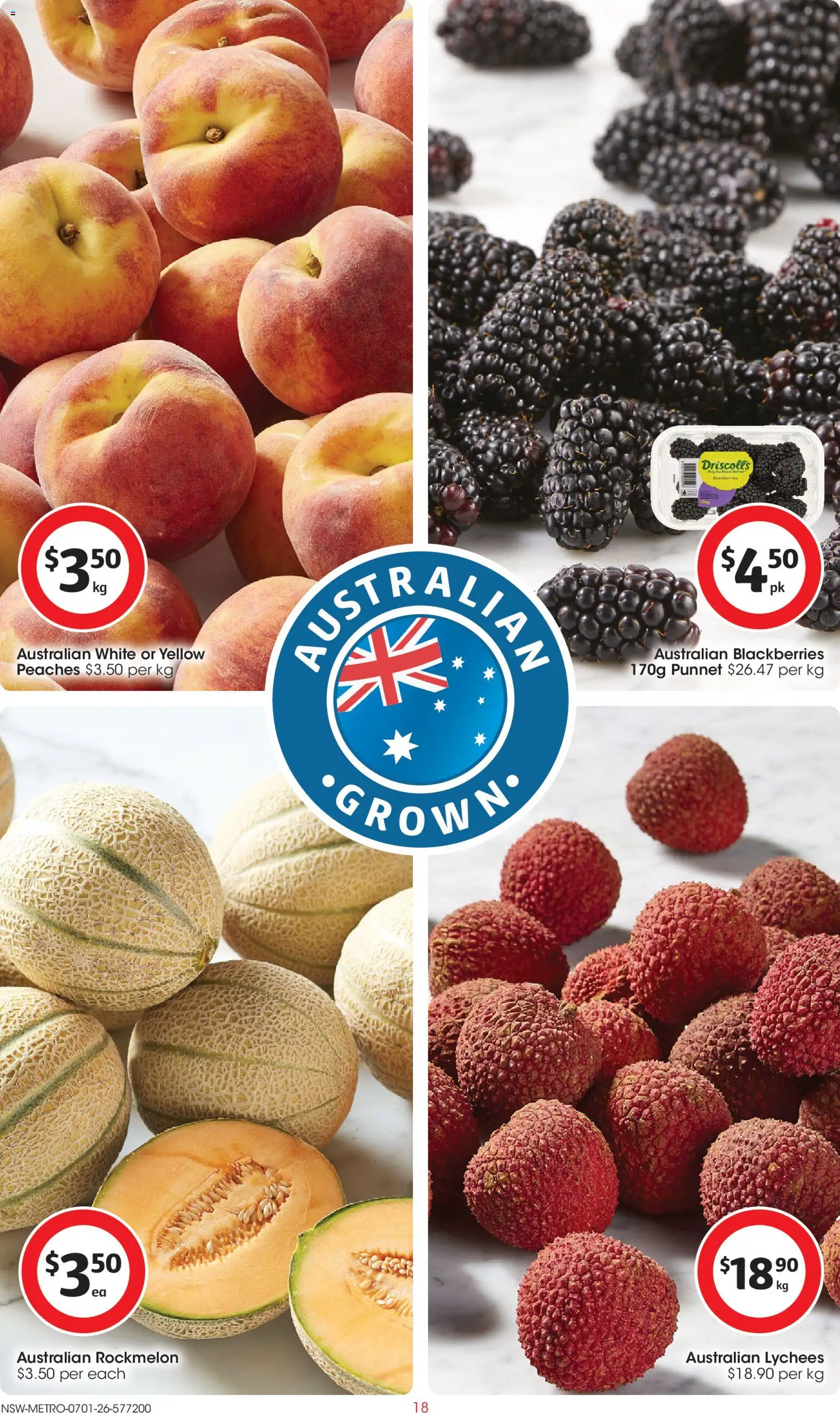 Coles catalogue - valid from 07.01.2026 | Page: 18 | Products: Rockmelon