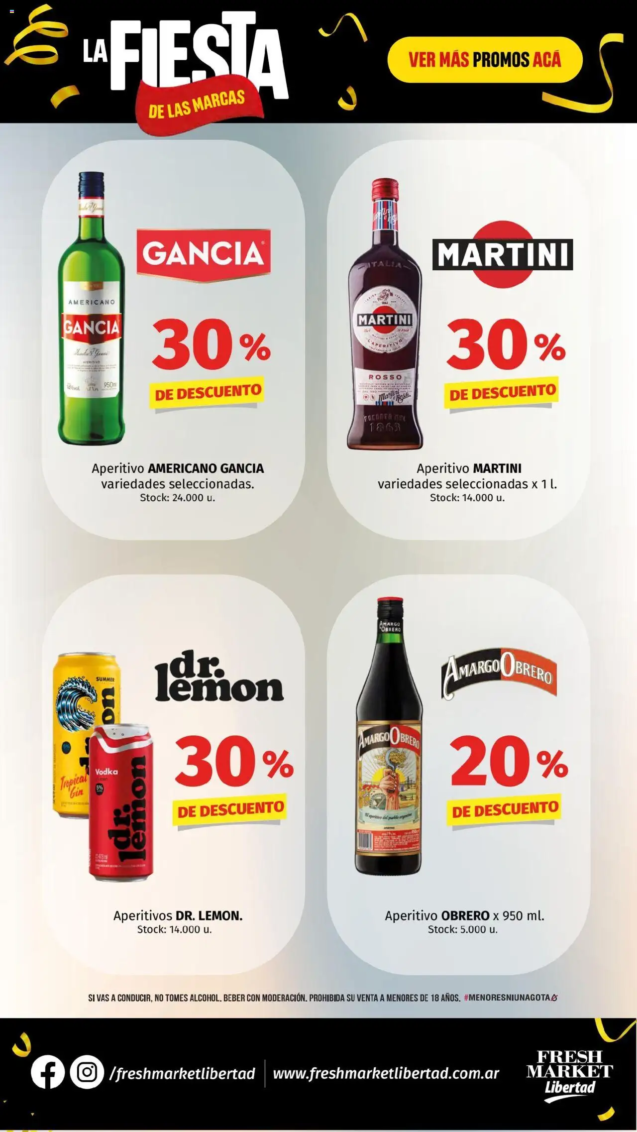 Hipermercado Libertad - La Fiesta  - Fresh │ válido desde el 26.06.2025 | Página: 20 | Productos: Vodka