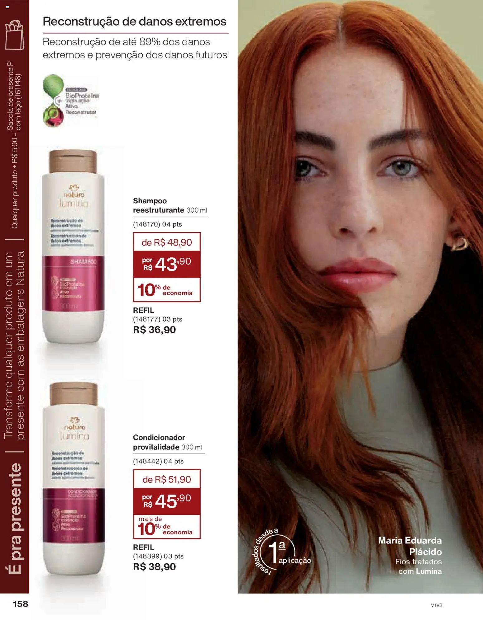 Natura Folheto - válido de 26.11.2025 | Página: 158 | Produtos: Shampoo, Condicionador