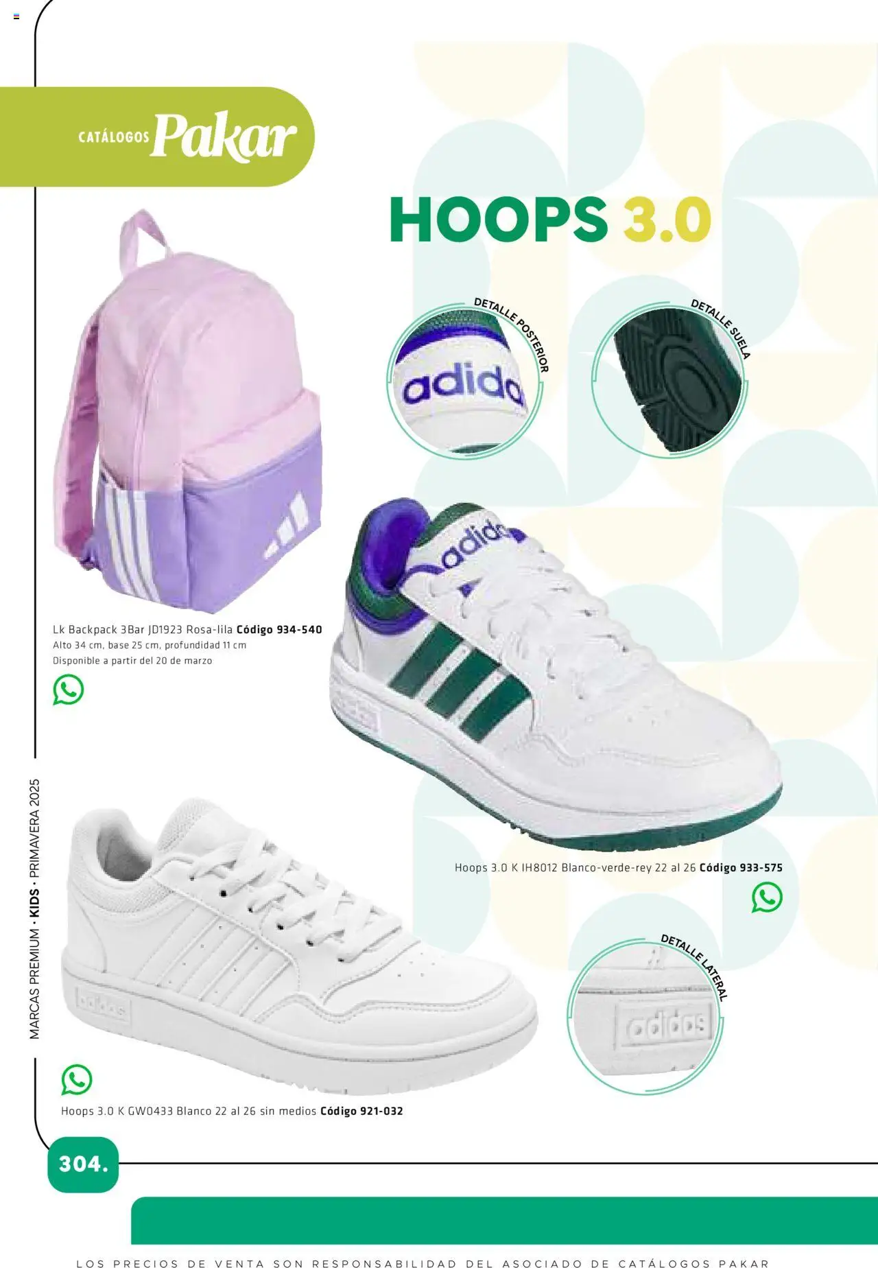 Nuevas ofertas de SC Pakar válidas en toda la República Mexicana desde el 28.02.2025. ¡Encuentra las mejores ofertas en SC Pakar catálogo Premium - Kids! | Página: 304