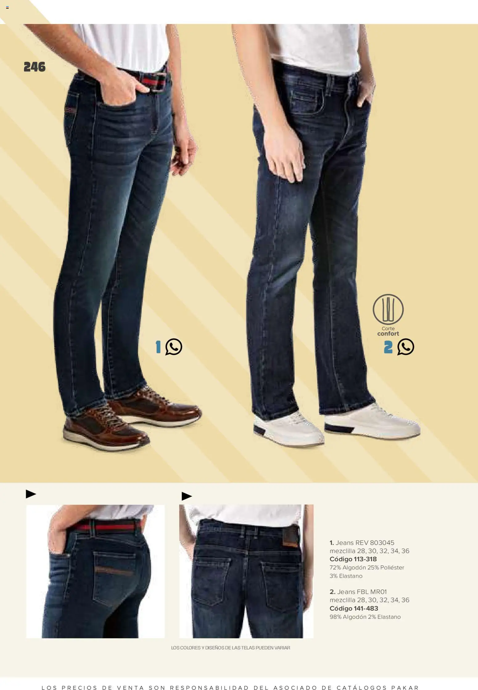 Nuevas ofertas de SC Pakar válidas en toda la República Mexicana desde el 30.01.2026. ¡Encuentra las mejores ofertas en SC Pakar catálogo Ropa! | Página: 246 | Productos: Algodón