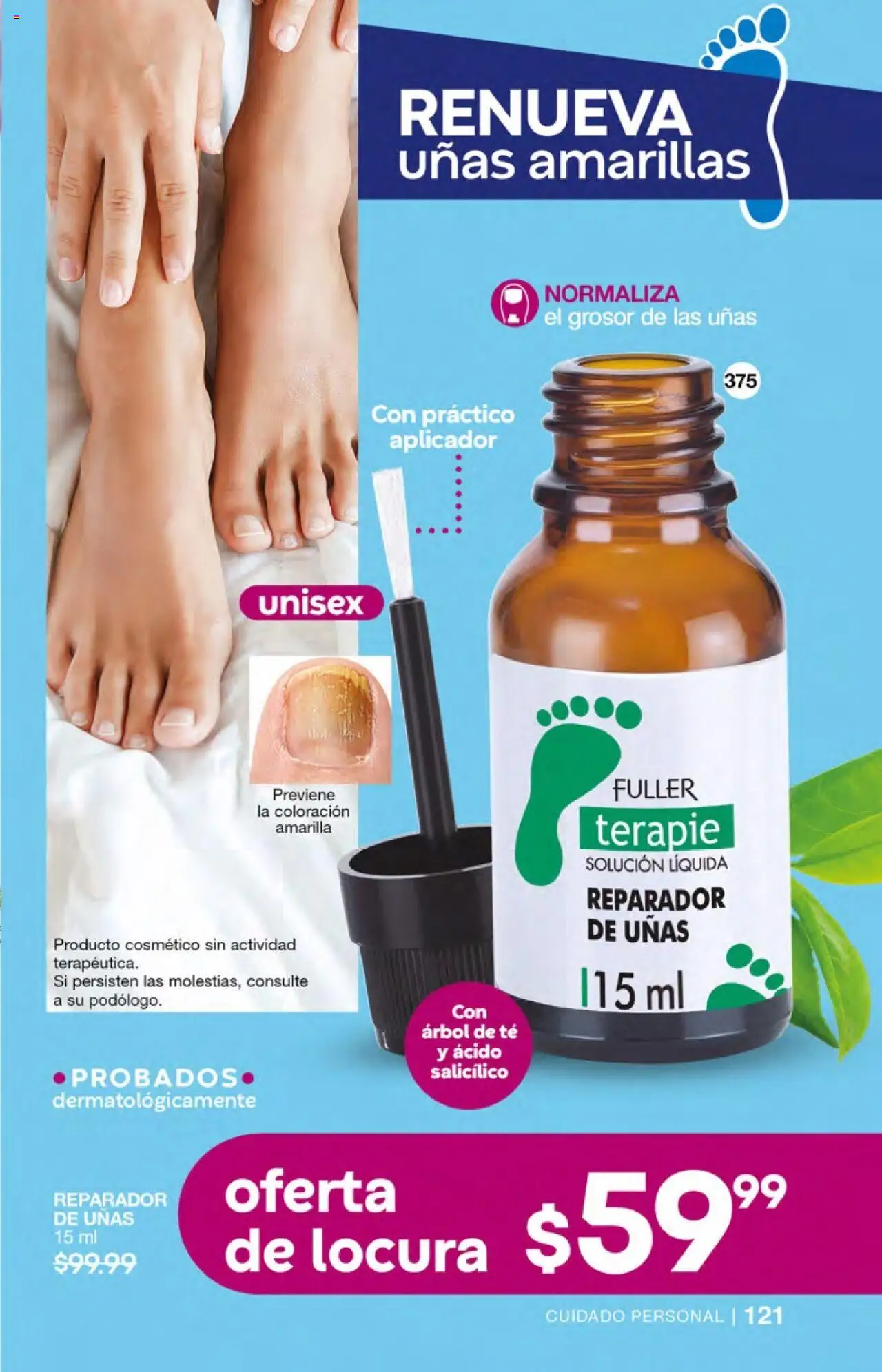 Nuevas ofertas de Fuller válidas en toda la República Mexicana desde el 01.10.2025. ¡Encuentra las mejores ofertas en Fuller - Campaña 13 2025! | Página: 121 | Productos: Té