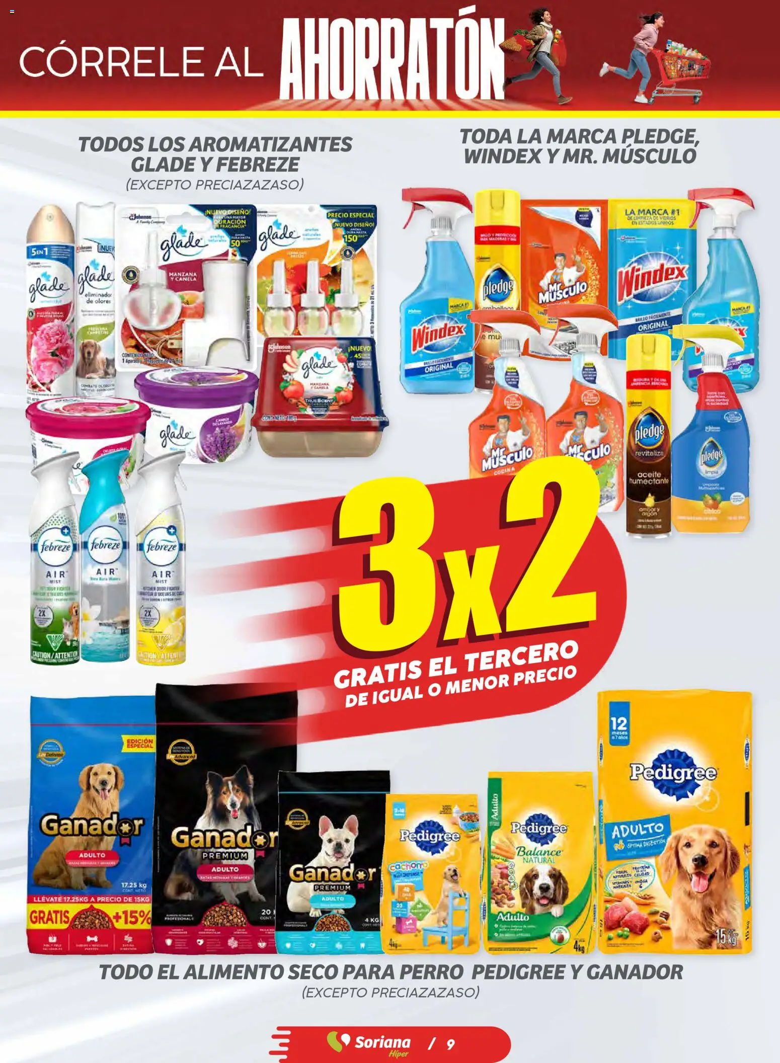 Nuevas ofertas de Soriana válidas en toda la República Mexicana desde el 06.11.2025. ¡Encuentra las mejores ofertas en Soriana - Ahorratón Soriana Híper Nacional! | Página: 9 | Productos: Aceite
