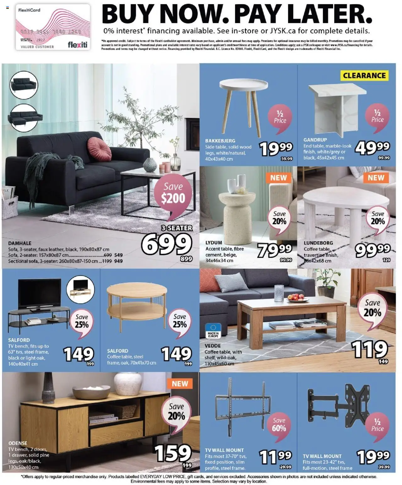 JYSK flyer valid from 25.09.2025 | Page: 8 | Products: Tv, Coffee table, Table, Coffee