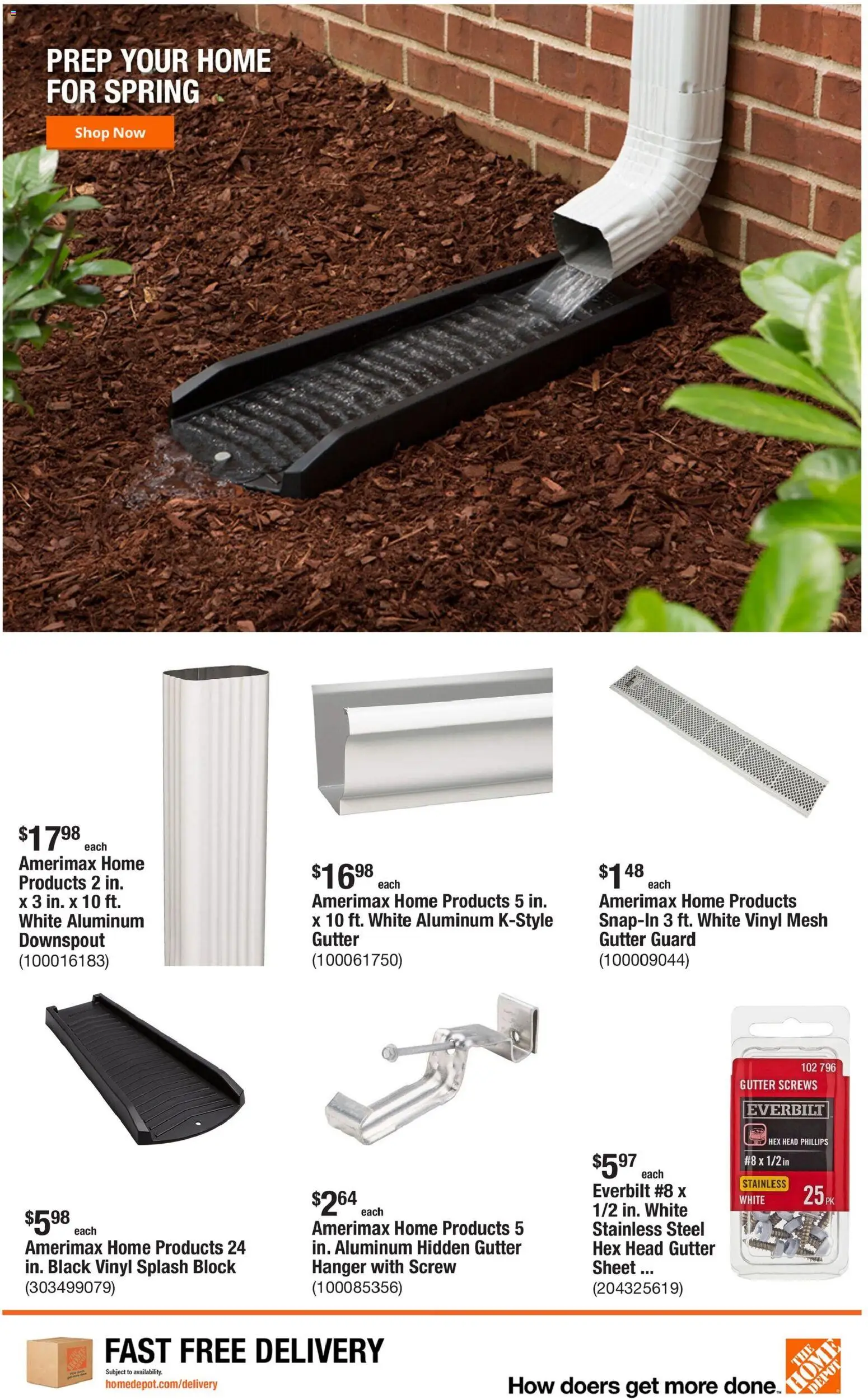 Home Depot Weekly Ad - OH - valid from 26.02.2026 | Page: 9 | Products: Screw, Sheet