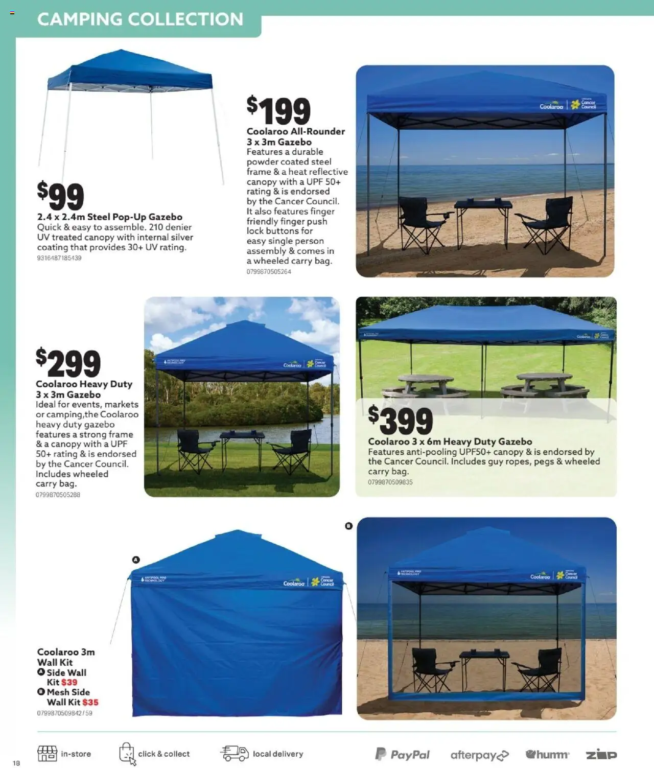 Mitre 10 catalogue - valid from 03.09.2025 | Page: 18 | Products: Powder, Gazebo, Bag