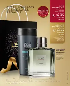 Vista previa de folleto L'Bel - Campaña 1 de la L'Bel válido desde 18.12.2025 | Página: 61 | Productos: Shampoo, Bolsa