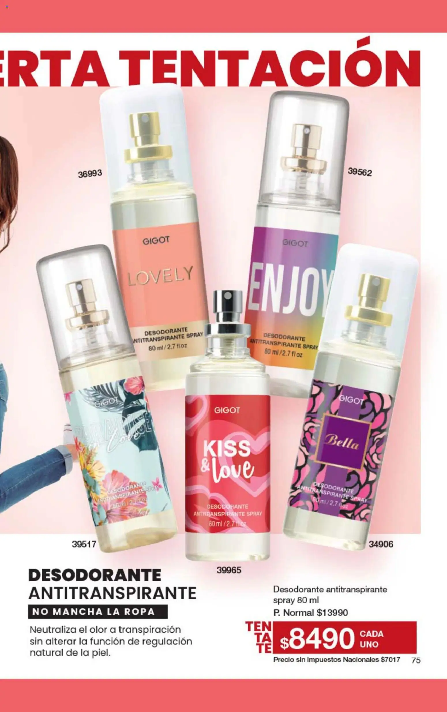 Gigot - CAMPAÑA 06 │ válido desde el 15.03.2026 | Página: 85 | Productos: Desodorante, Antitranspirante, Ropa