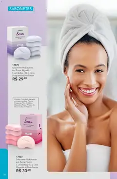 Jequiti - Revista 02/2026 - Pré-Visualização do folheto da loja Jequiti, válido de 30.01.2026 | Página: 58 | Produtos: Hibisco, Fragrância, Flores, Sabonete
