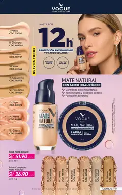Vista previa de folleto Azzorti - Campaña 3/2026 de la Azzorti válido desde 07.01.2026 | Página: 140 | Productos: Maquillaje, Polvo