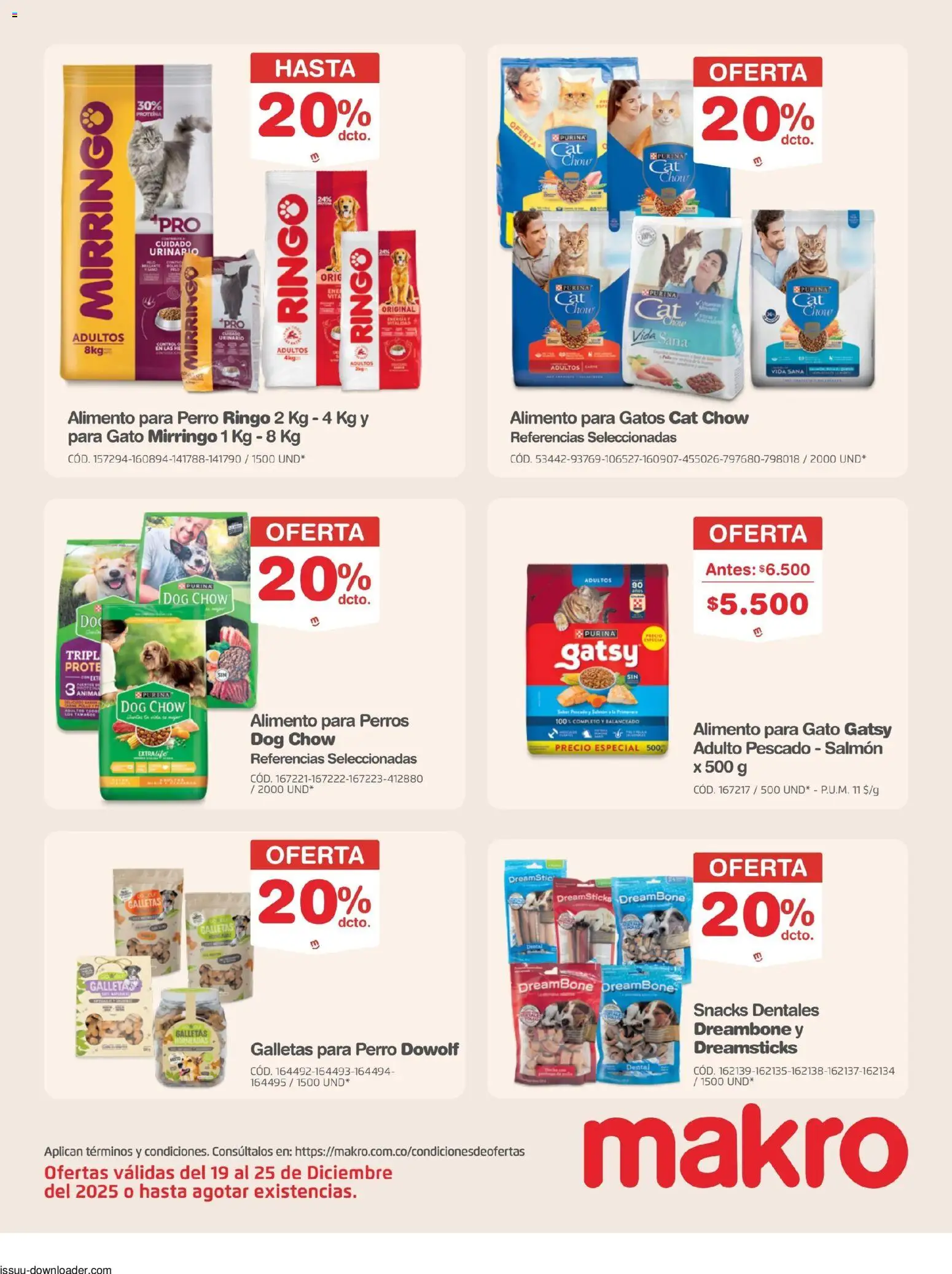 Makro revista - valida desde el 19.12.2025 | Página: 33 | Productos: Pescado, Galletas