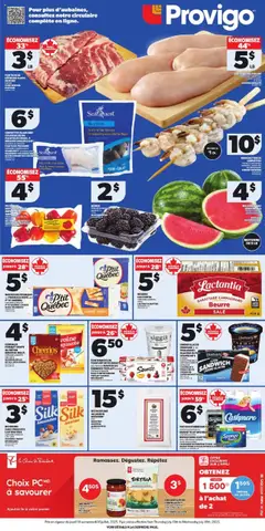 Preview of Provigo weekly flyer / circulaire from shop Provigo valid from 10.07.2025