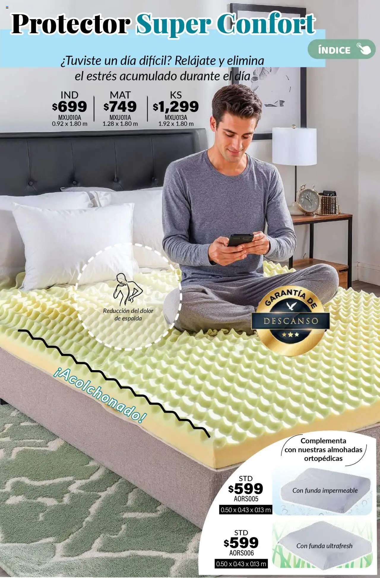 Nuevas ofertas de Colchas Concord válidas en toda la República Mexicana desde el 01.08.2025. ¡Encuentra las mejores ofertas en Colchas Concord - Catálogo! | Página: 536 | Productos: Funda